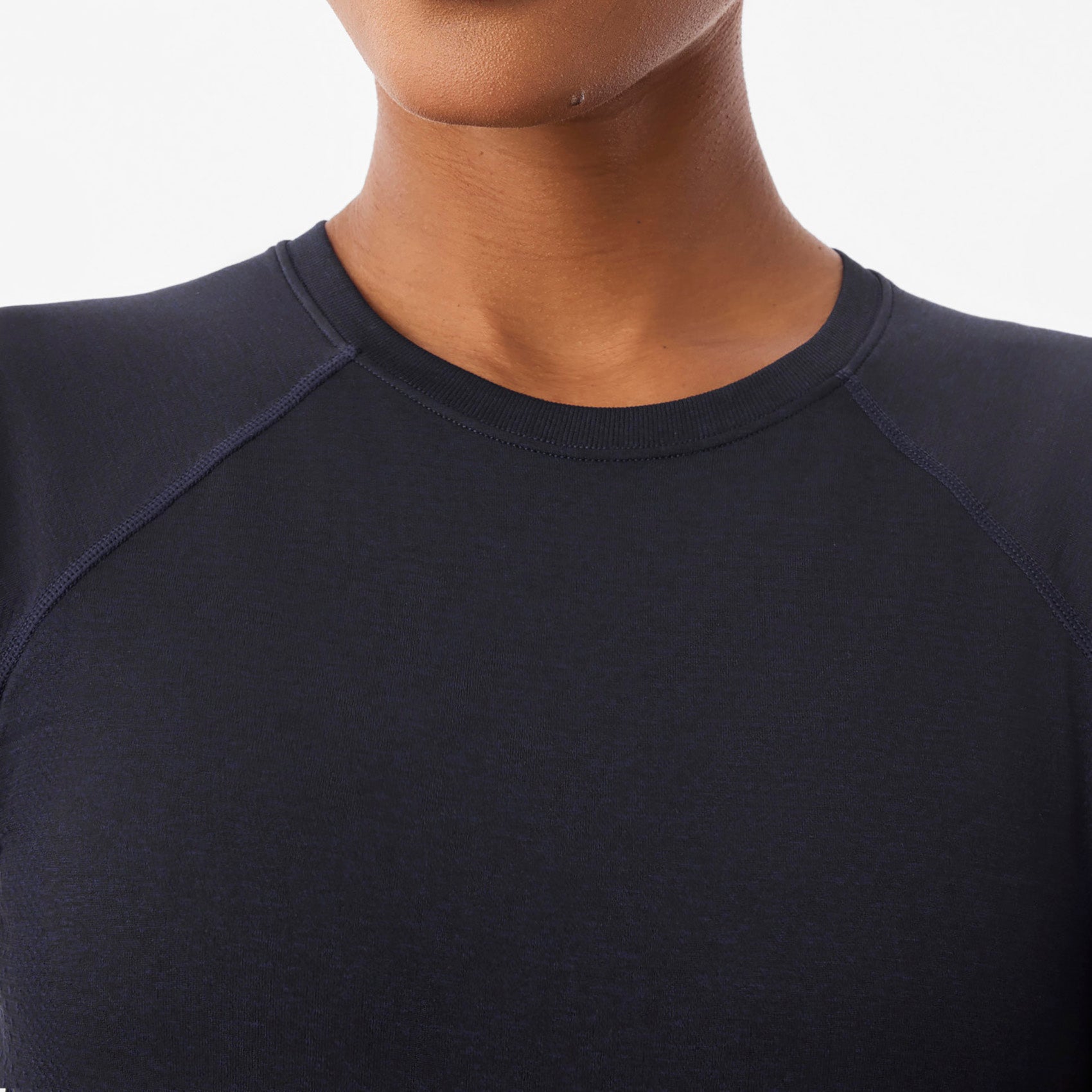 Salta Seamless Short-Sleeve Underscrub - Navy
