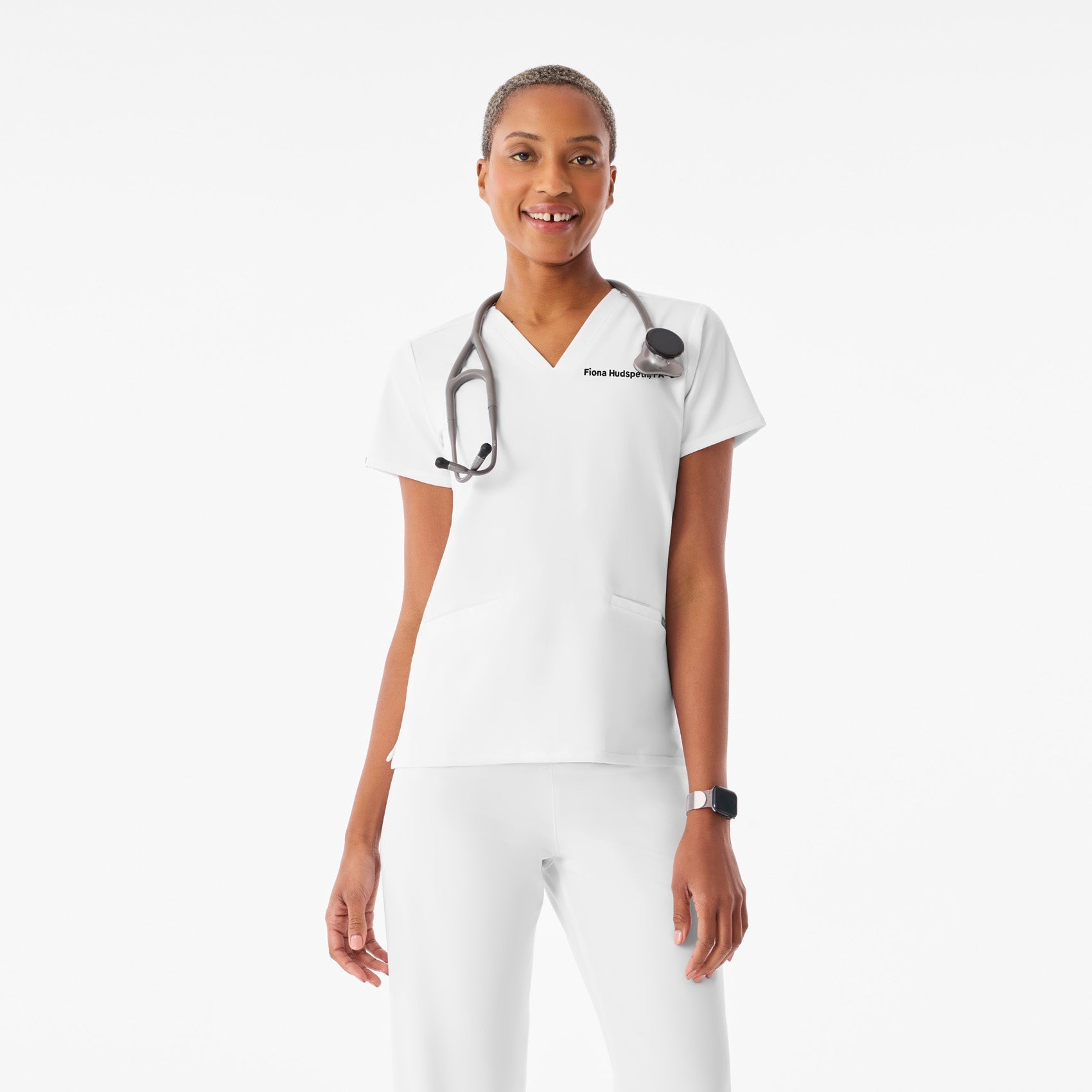 Casma Scrub Top™ - Optic White