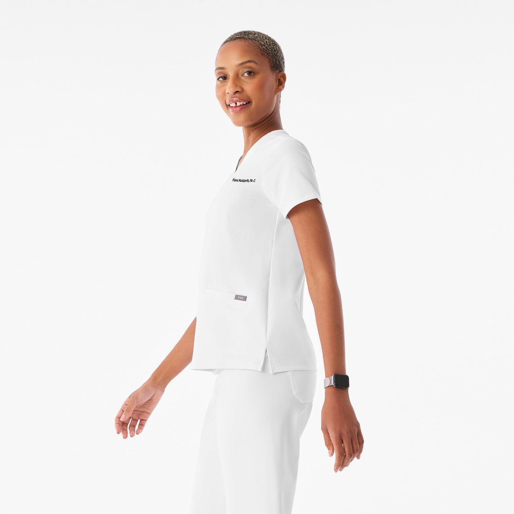 Casma Scrub Top™ - Optic White
