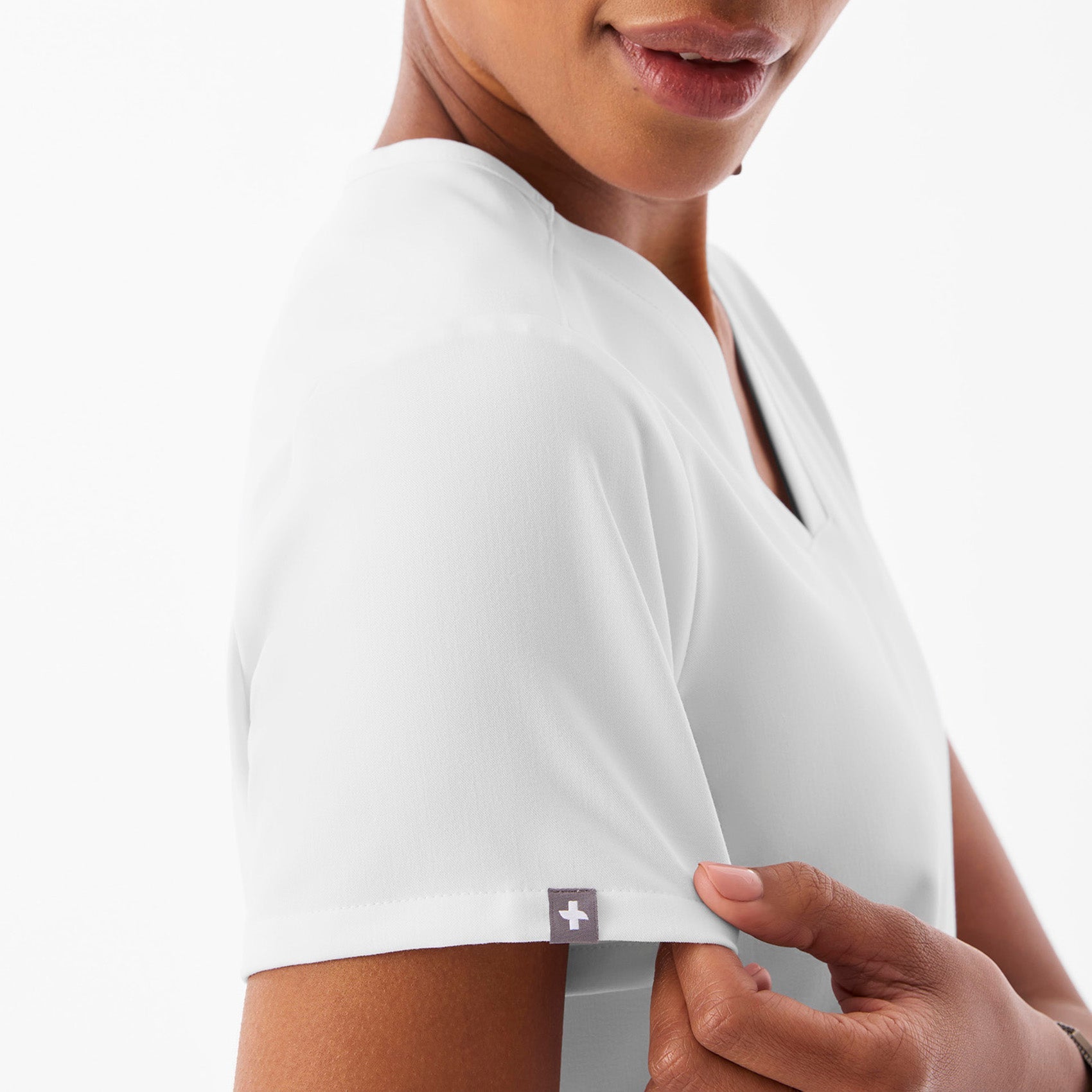Casma Scrub Top™ - Optic White