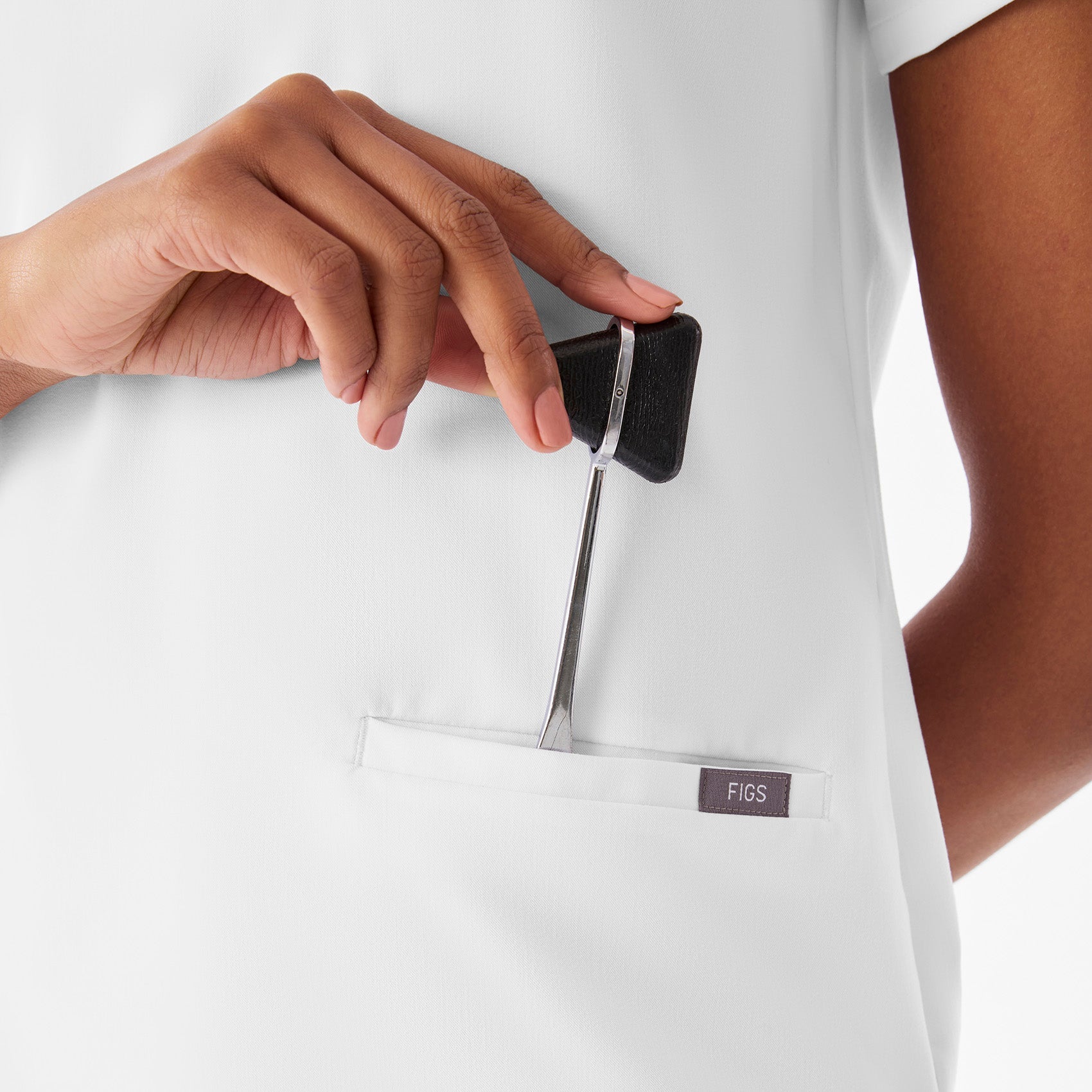 Casma Scrub Top™ - Optic White