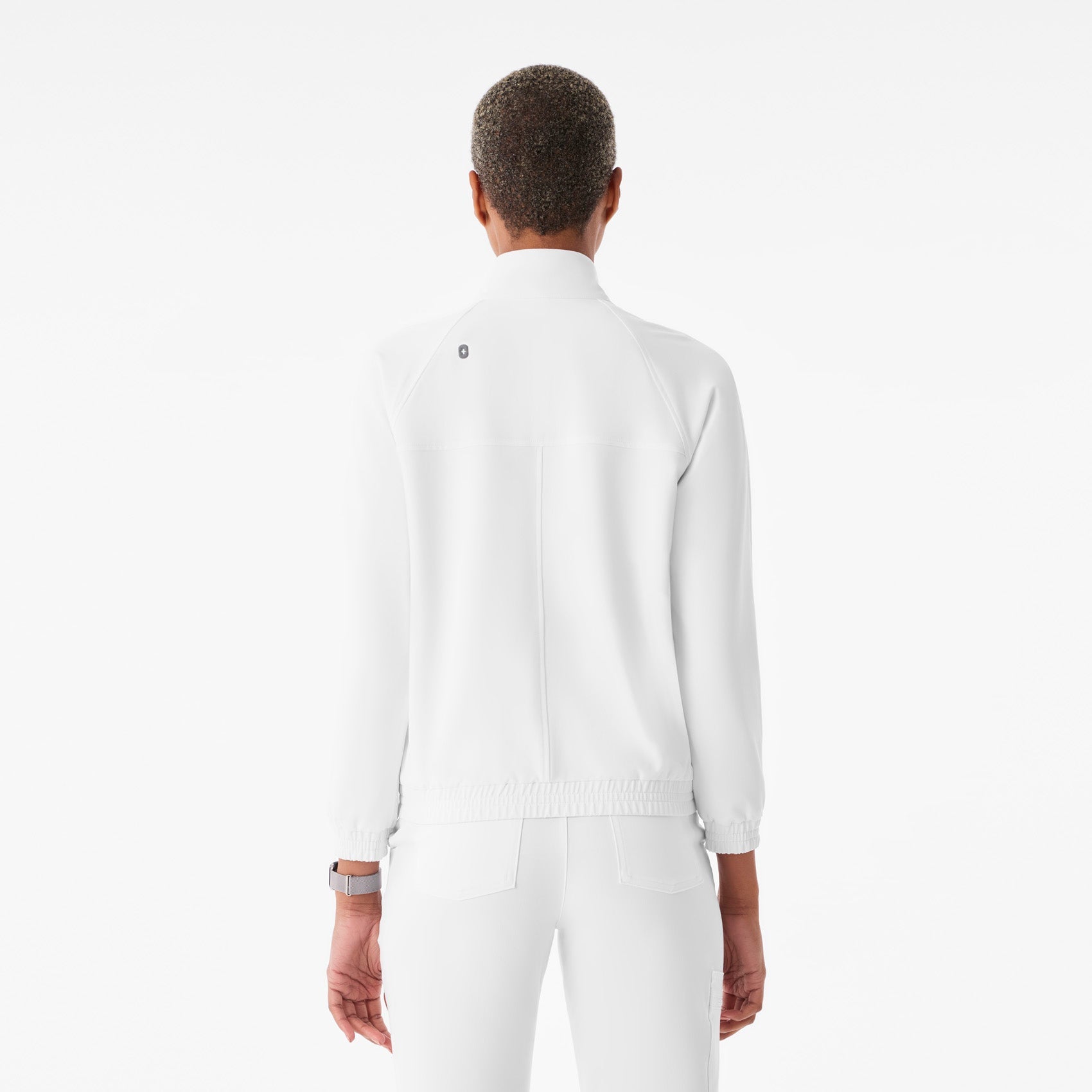 Sydney Scrub Jacket - Optic White