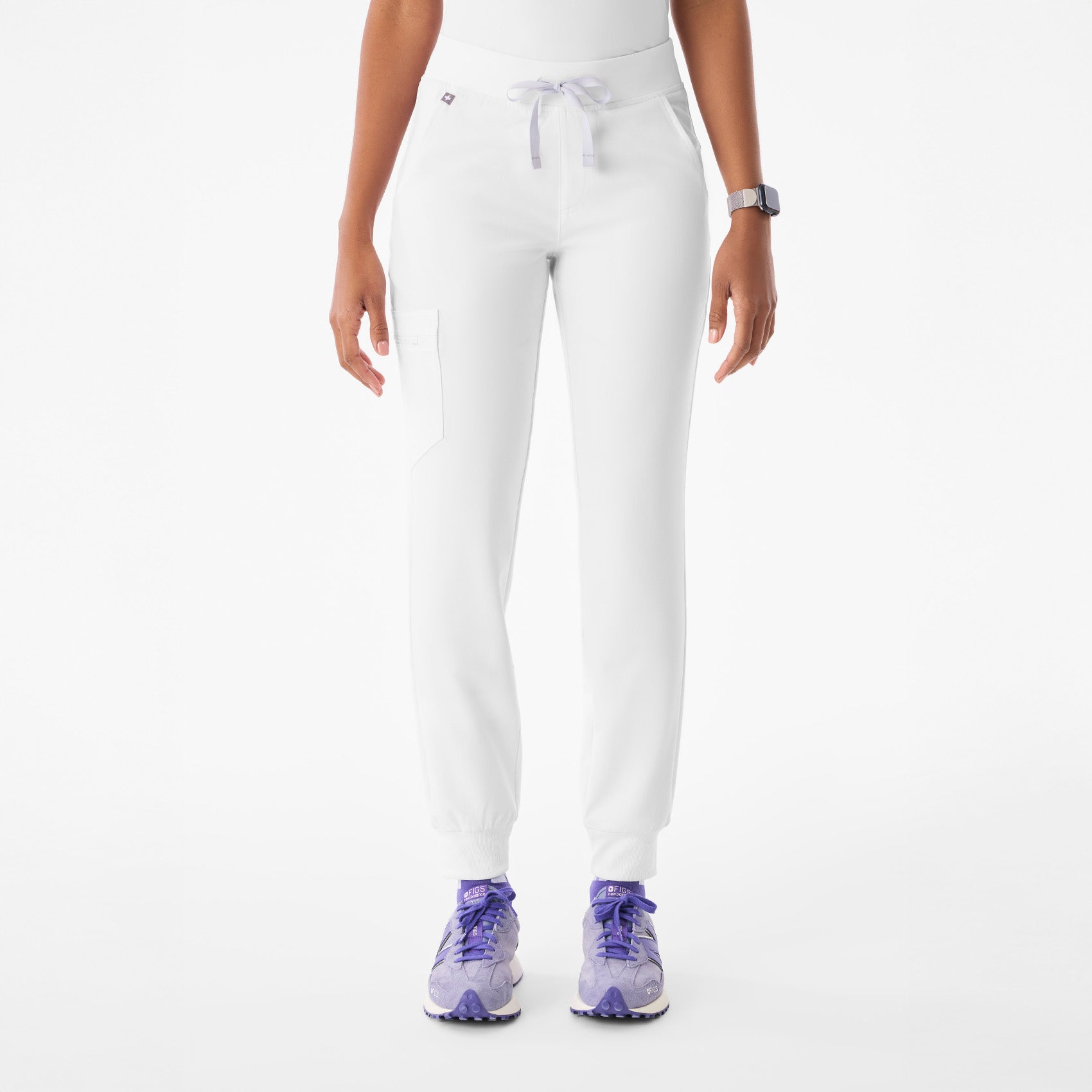 Zamora Jogger Scrub Pant™ - Optic White