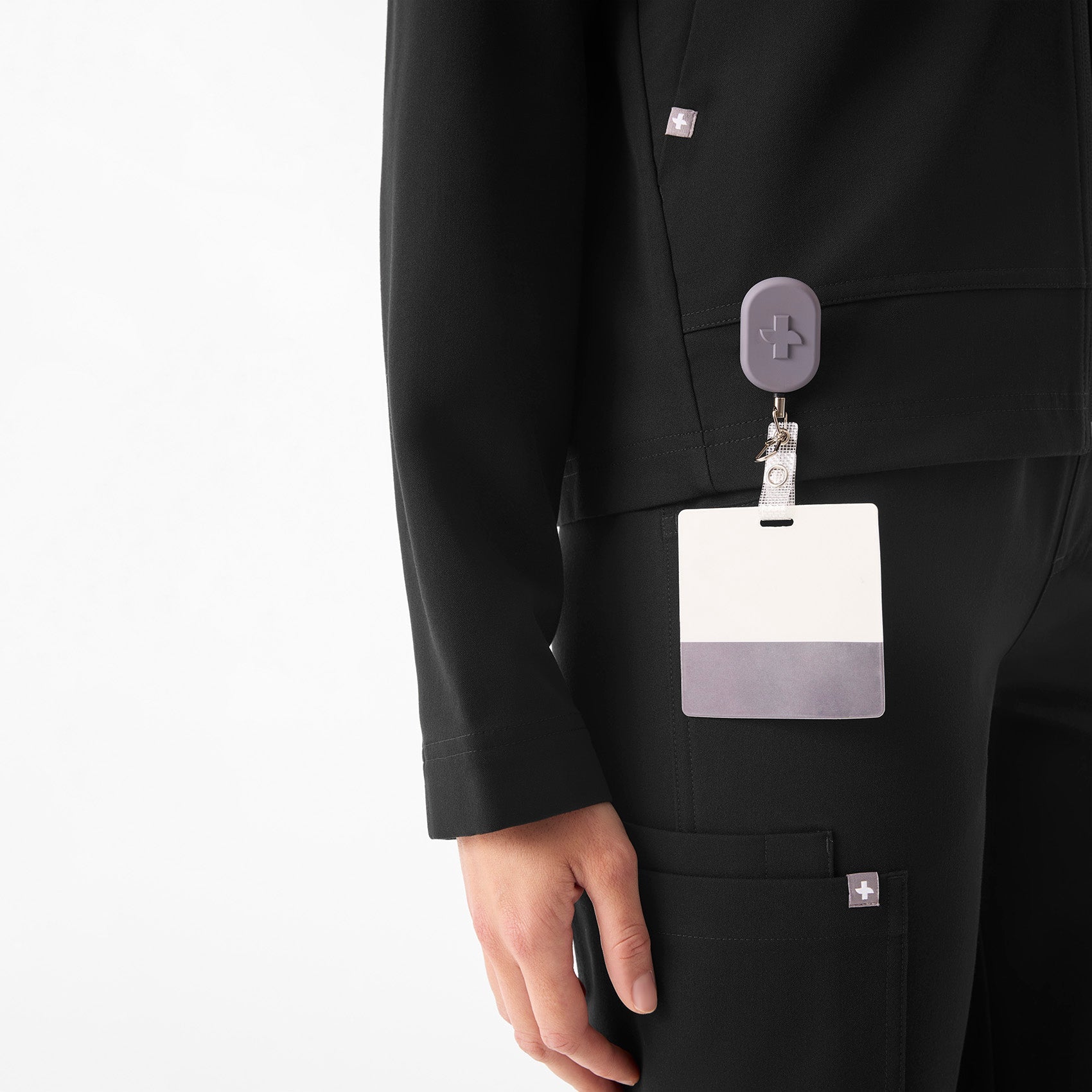 Lenox Scrub Jacket - Black