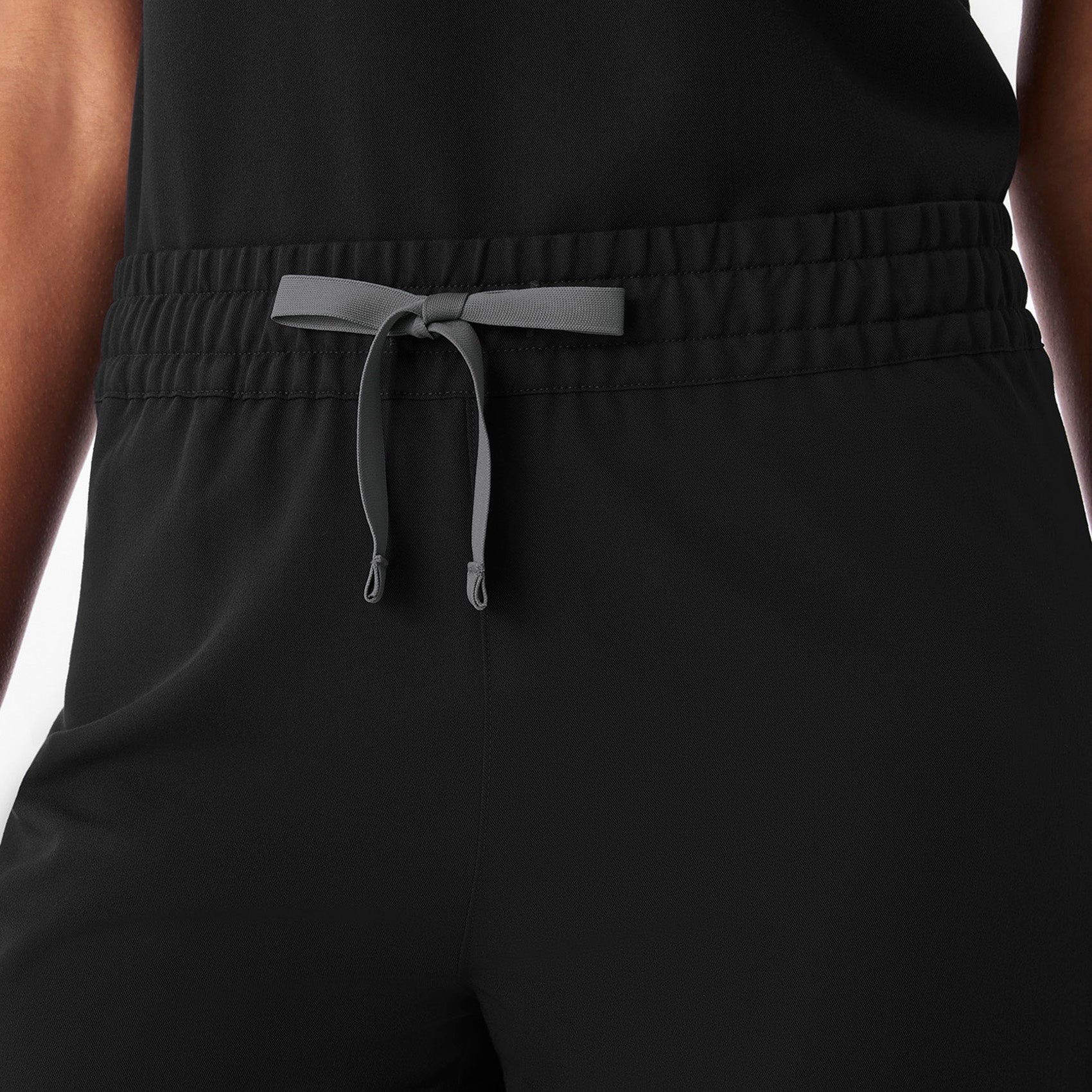 Livingston Ruched Straight-Leg Scrub Pant™  - Black