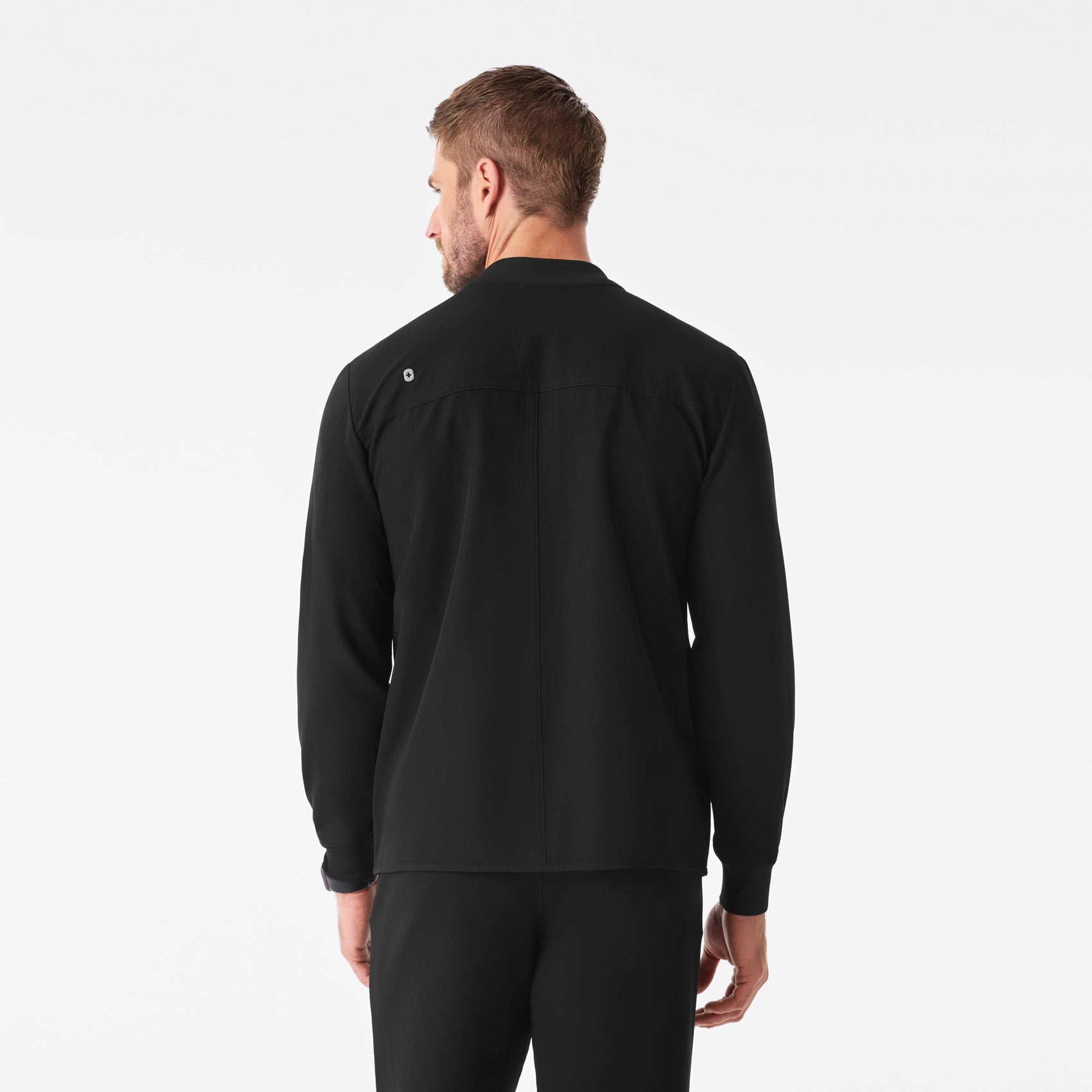 Troy Scrub Jacket - Black