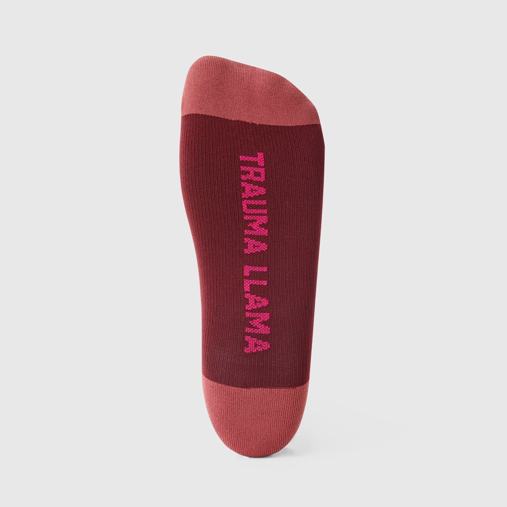 FIGS Compression Socks - Trauma Llama/Burgundy