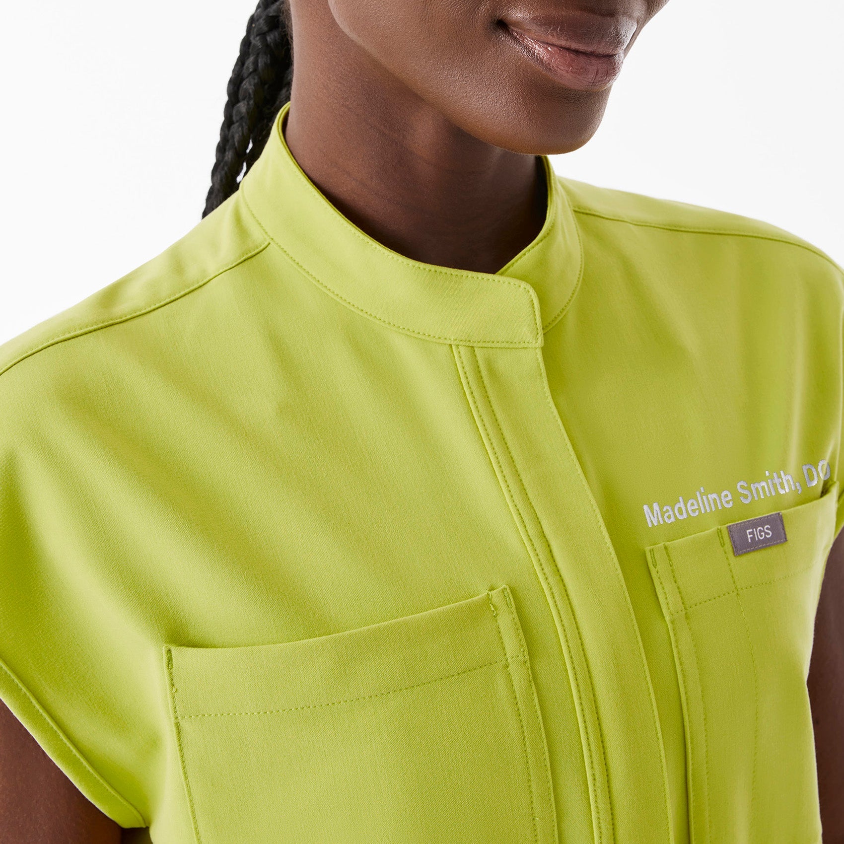 Rafaela Jogger ScrubJumpsuit™ - Celery