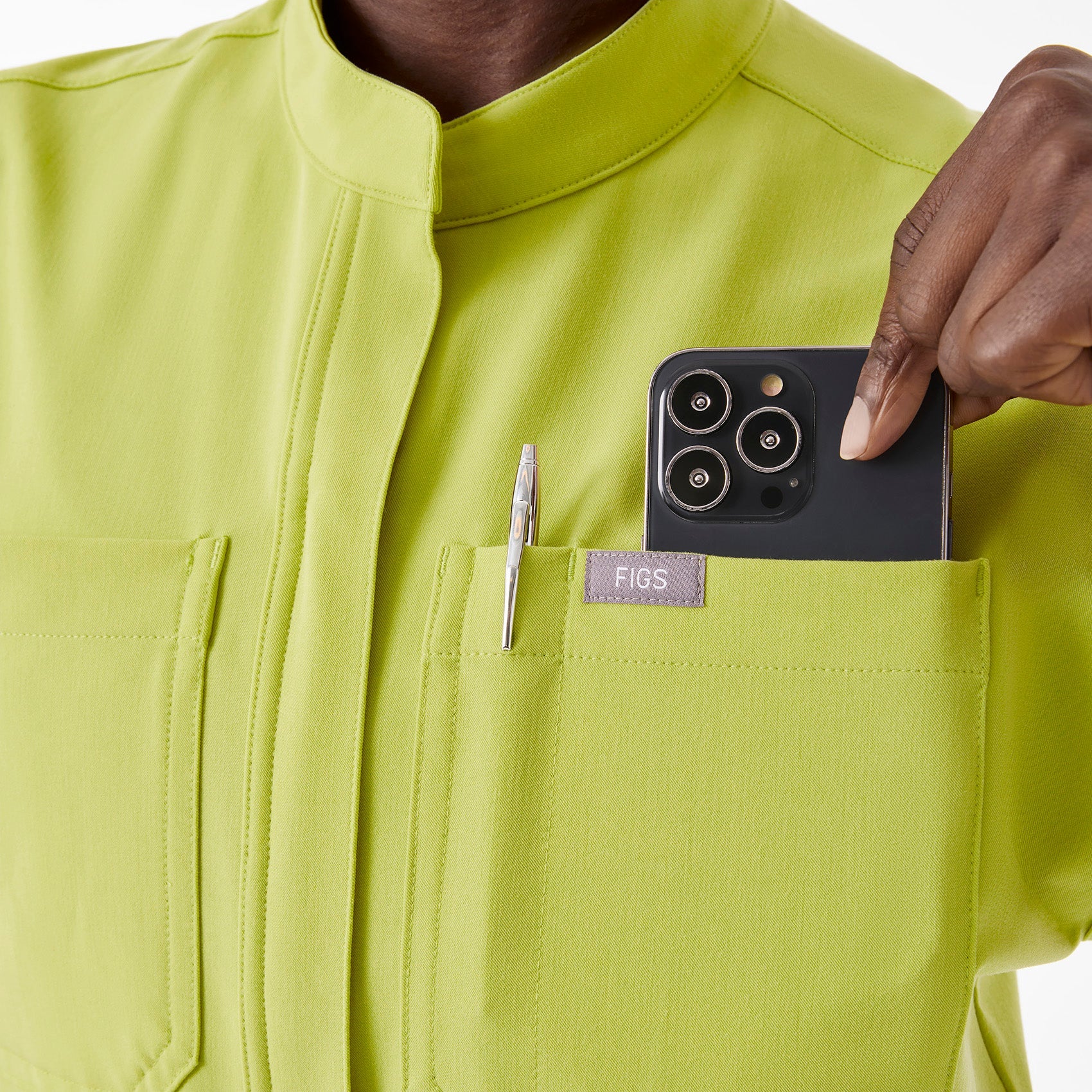 Rafaela Jogger ScrubJumpsuit™ - Celery