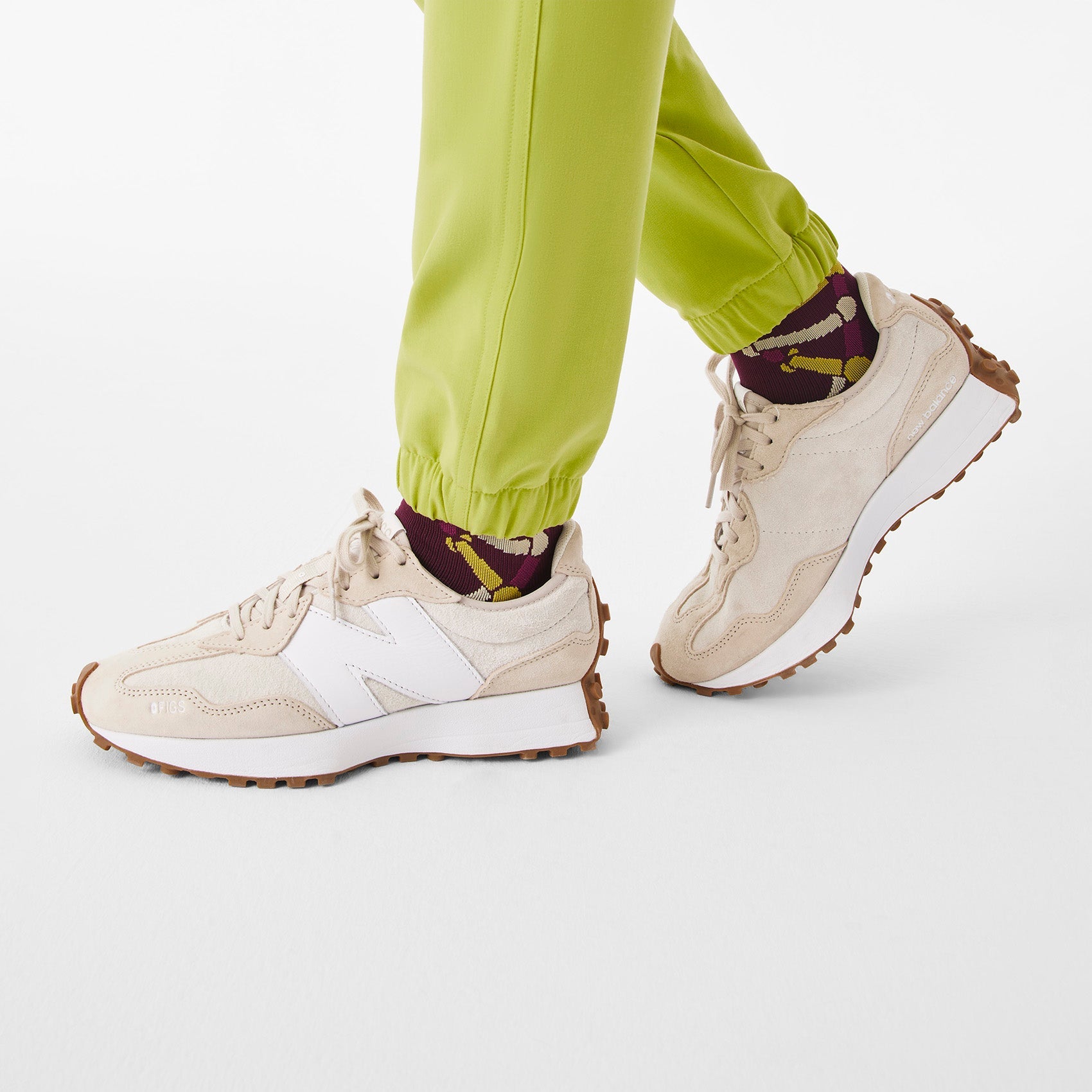 Rafaela Jogger ScrubJumpsuit™ - Celery