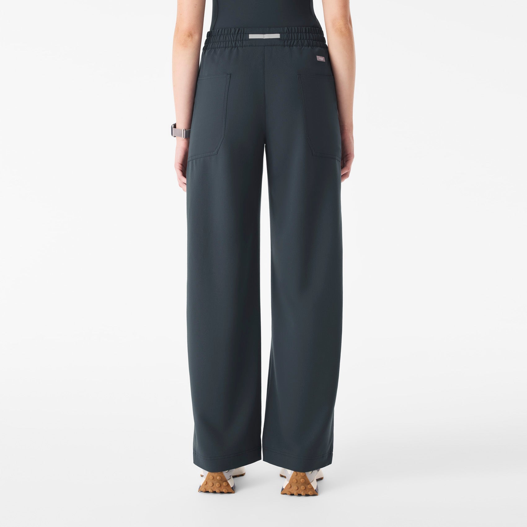 Roslyn Wide-Leg Scrub Pant  - Dark Harbor