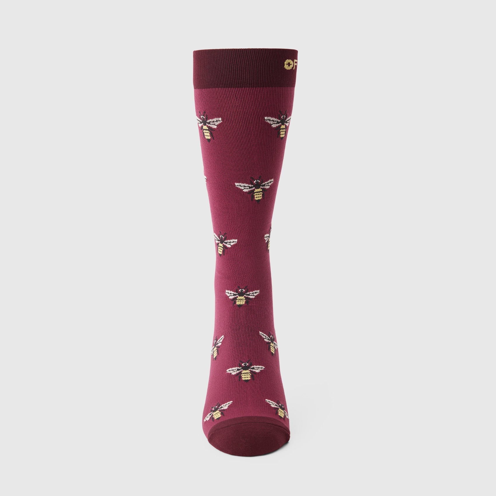 FIGS Compression Socks - Busy Bee/Light Deep Purple
