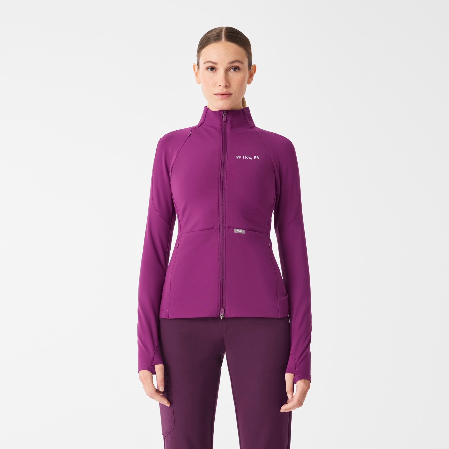 ContourKnit Scrub Jacket™ - Light Deep Purple