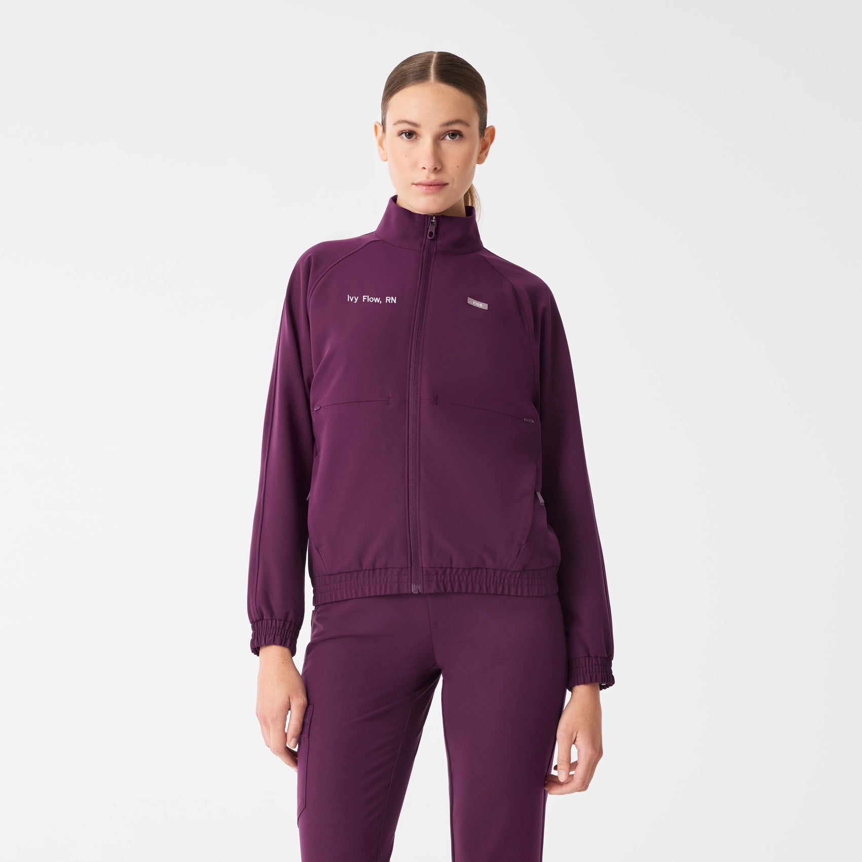 Sydney Scrub Jacket - Deep Purple