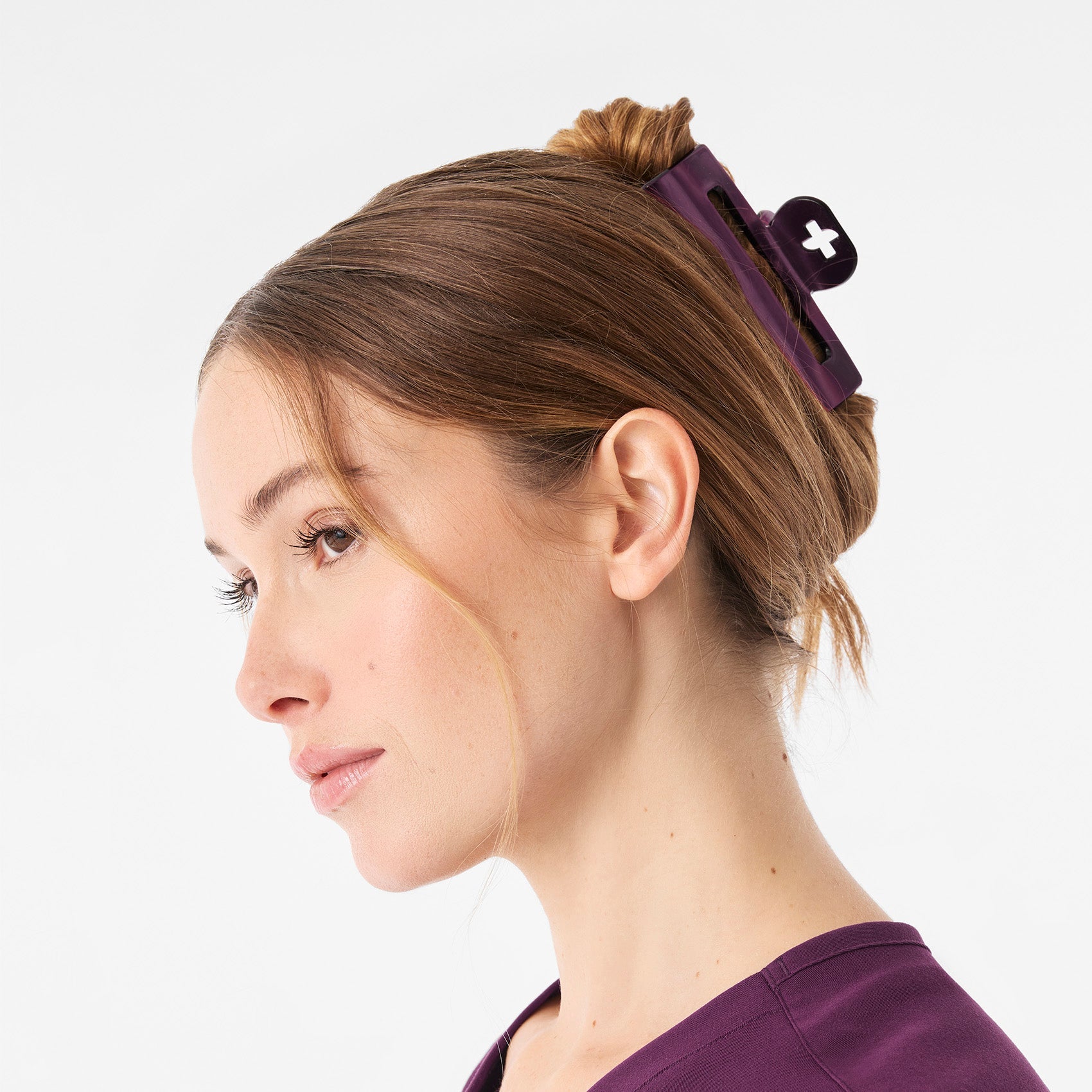 FIGS Claw Clip - Deep Purple