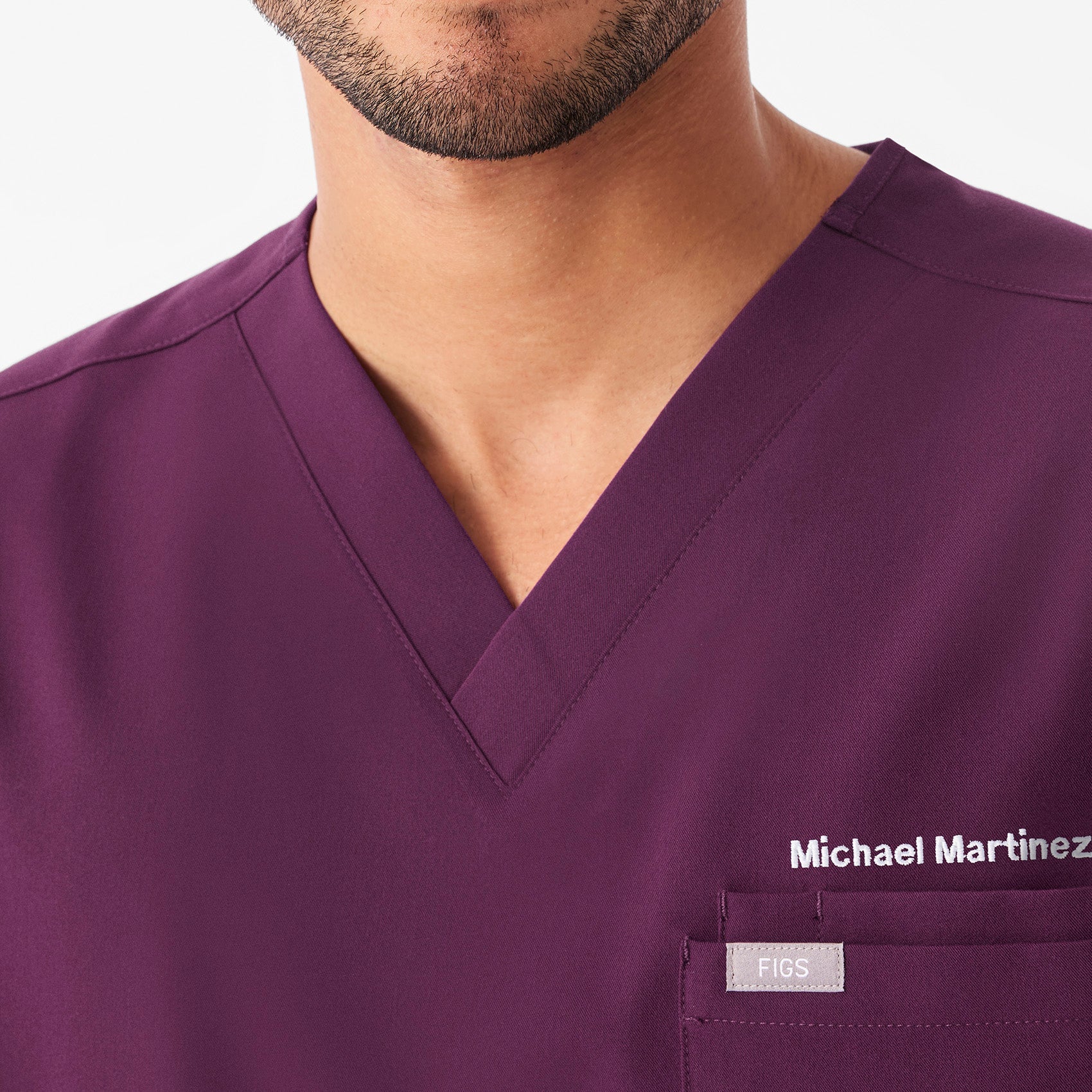 Leon Scrub Top™ - Deep Purple