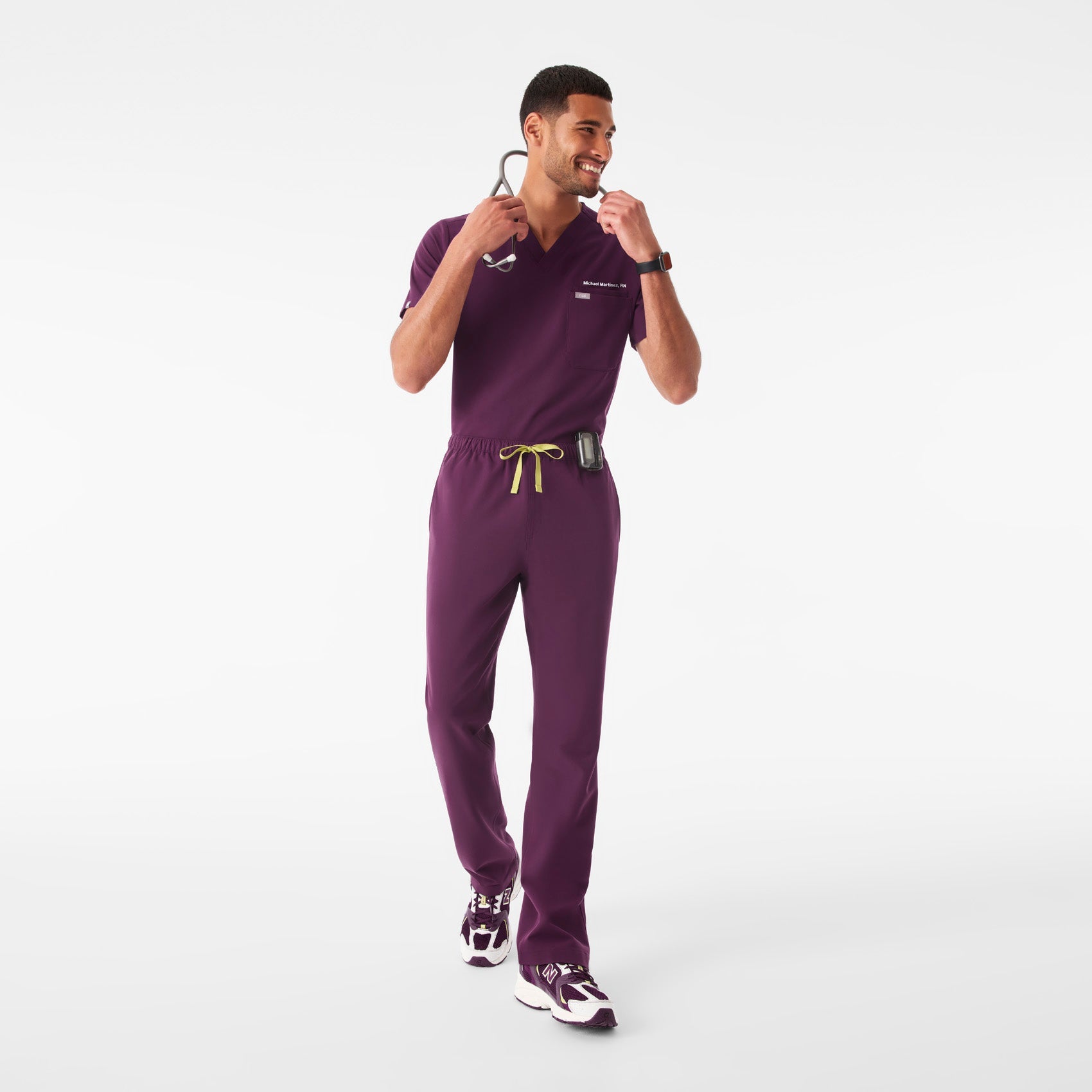 Pisco Straight-Leg Scrub Pant™ - Deep Purple
