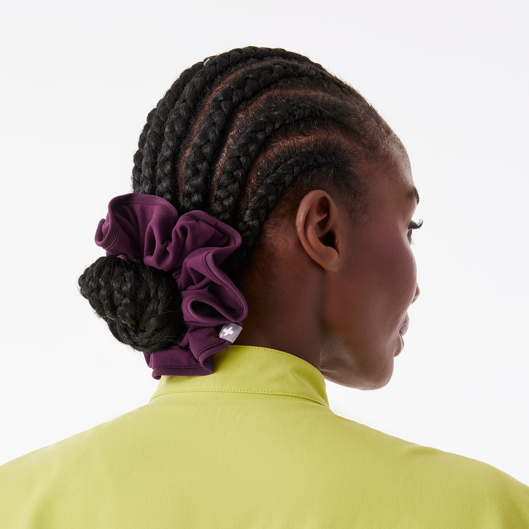 FIGS Scrunchie - Deep Purple