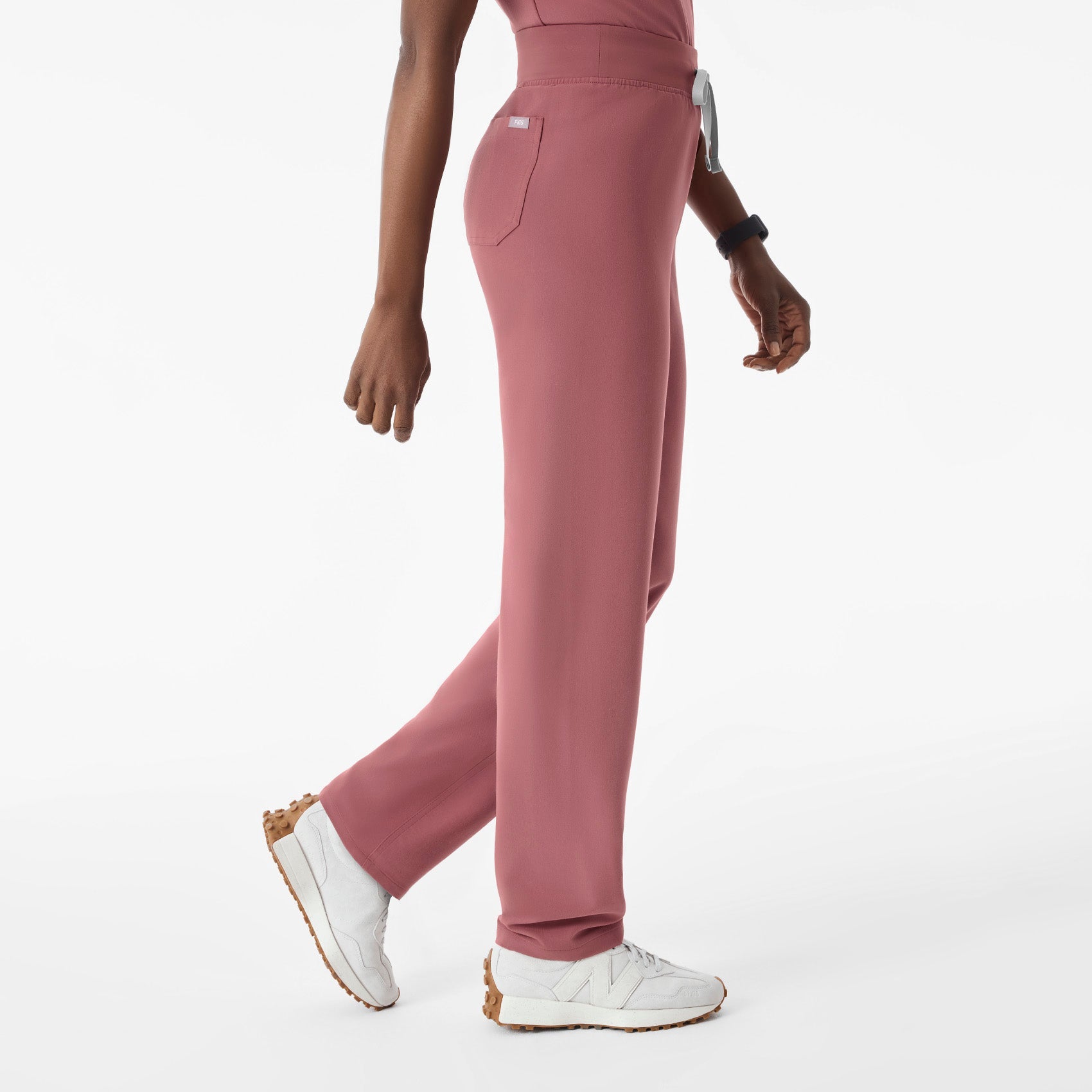 Livingston High-Rise Straight-Leg Scrub Pant™ - Mauve