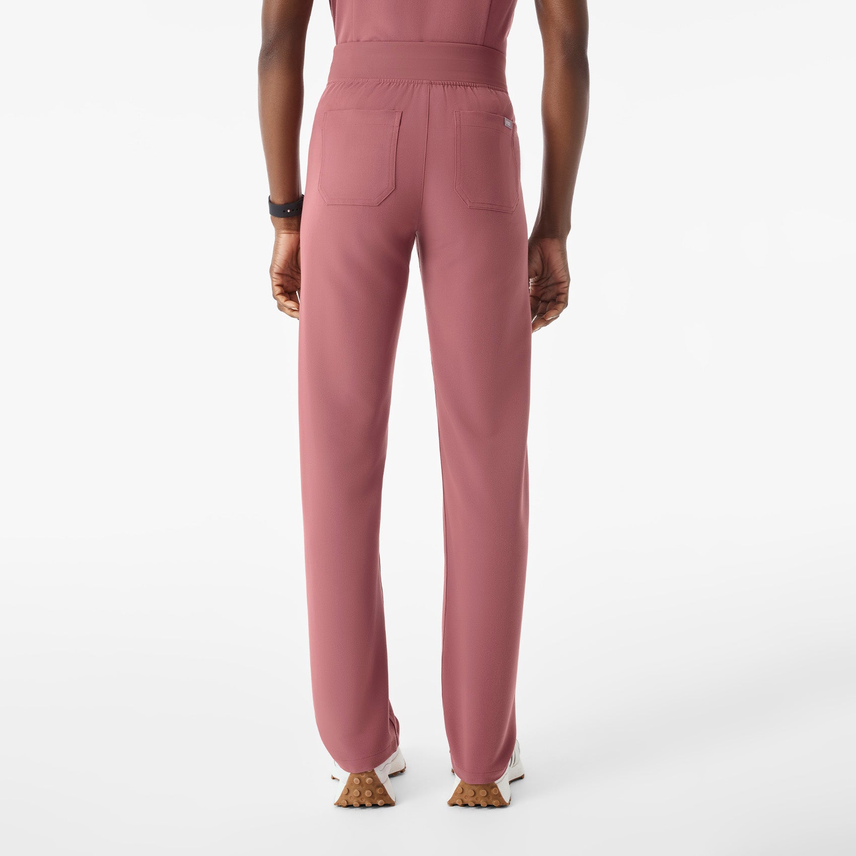Livingston High-Rise Straight-Leg Scrub Pant™ - Mauve
