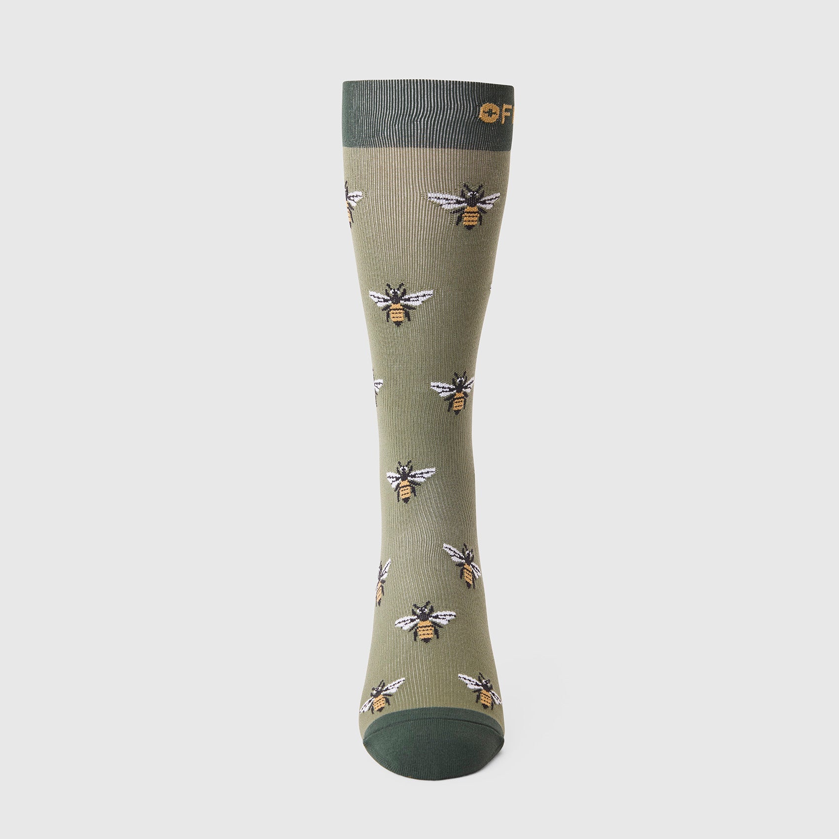 FIGS Compression Socks - Busy Bee/Moss