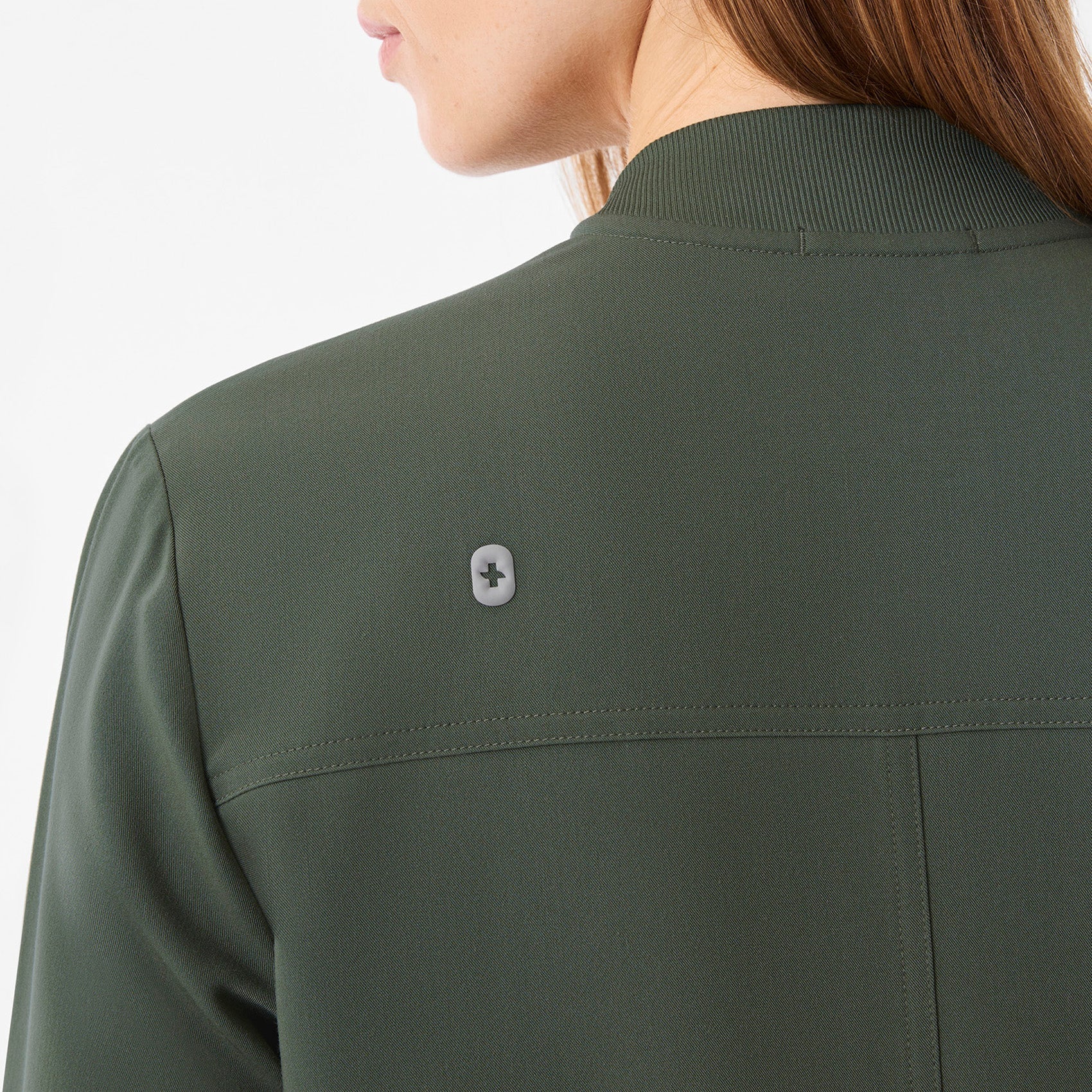 Claire Scrub Jacket - Moss