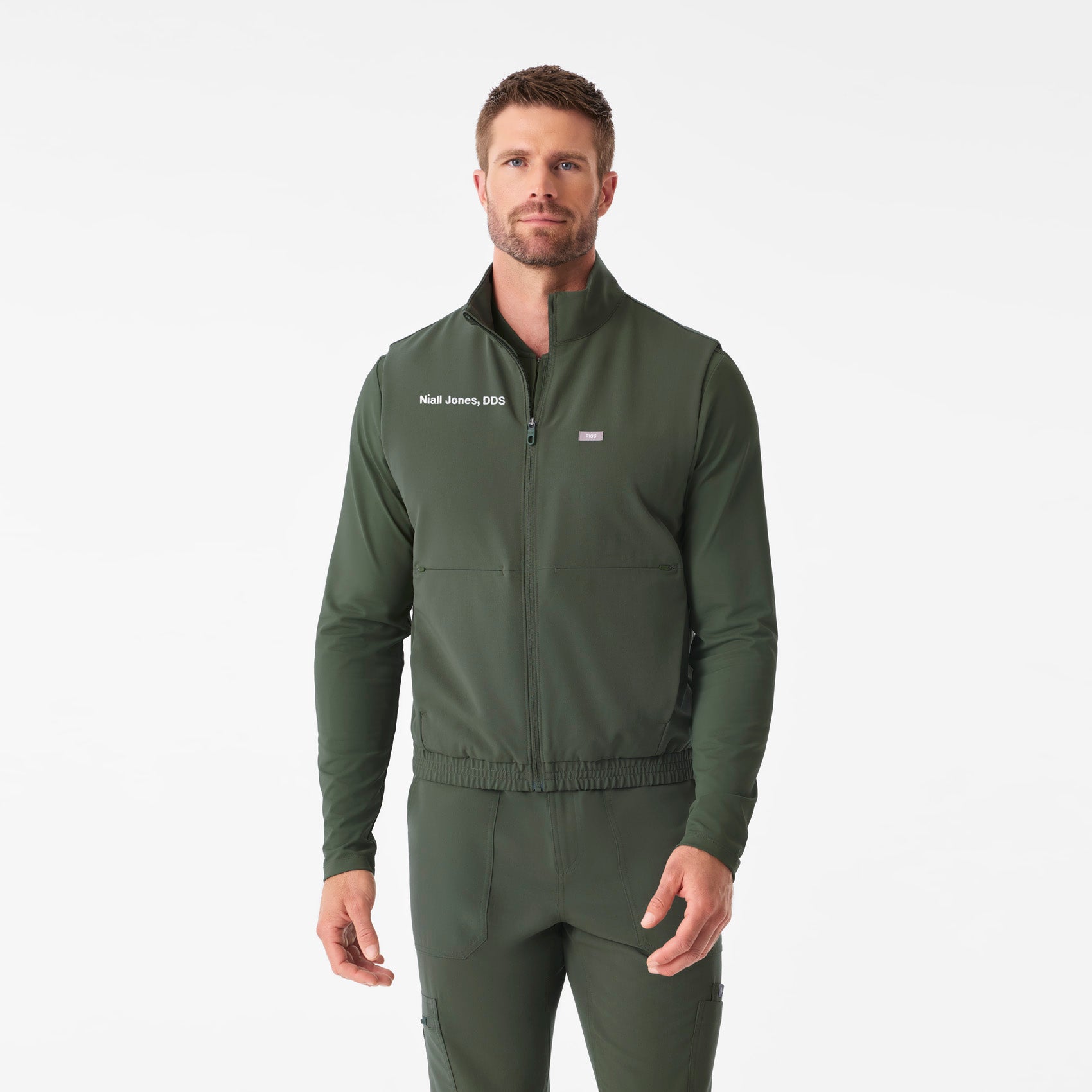 Cobaki Scrub Vest - Moss
