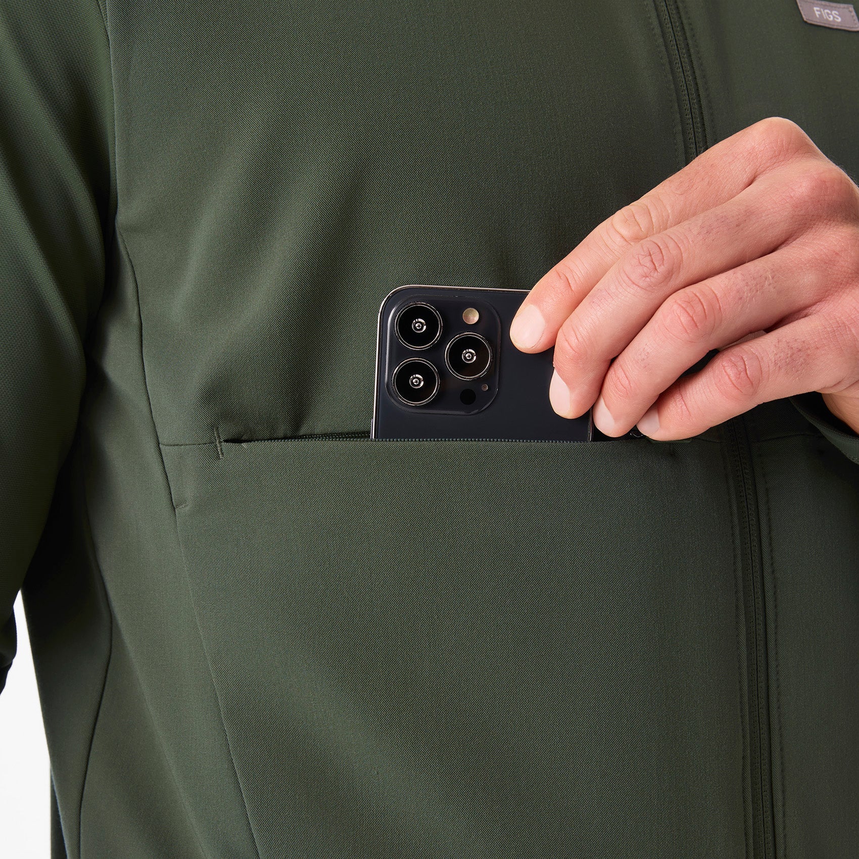 Cobaki Scrub Vest - Moss