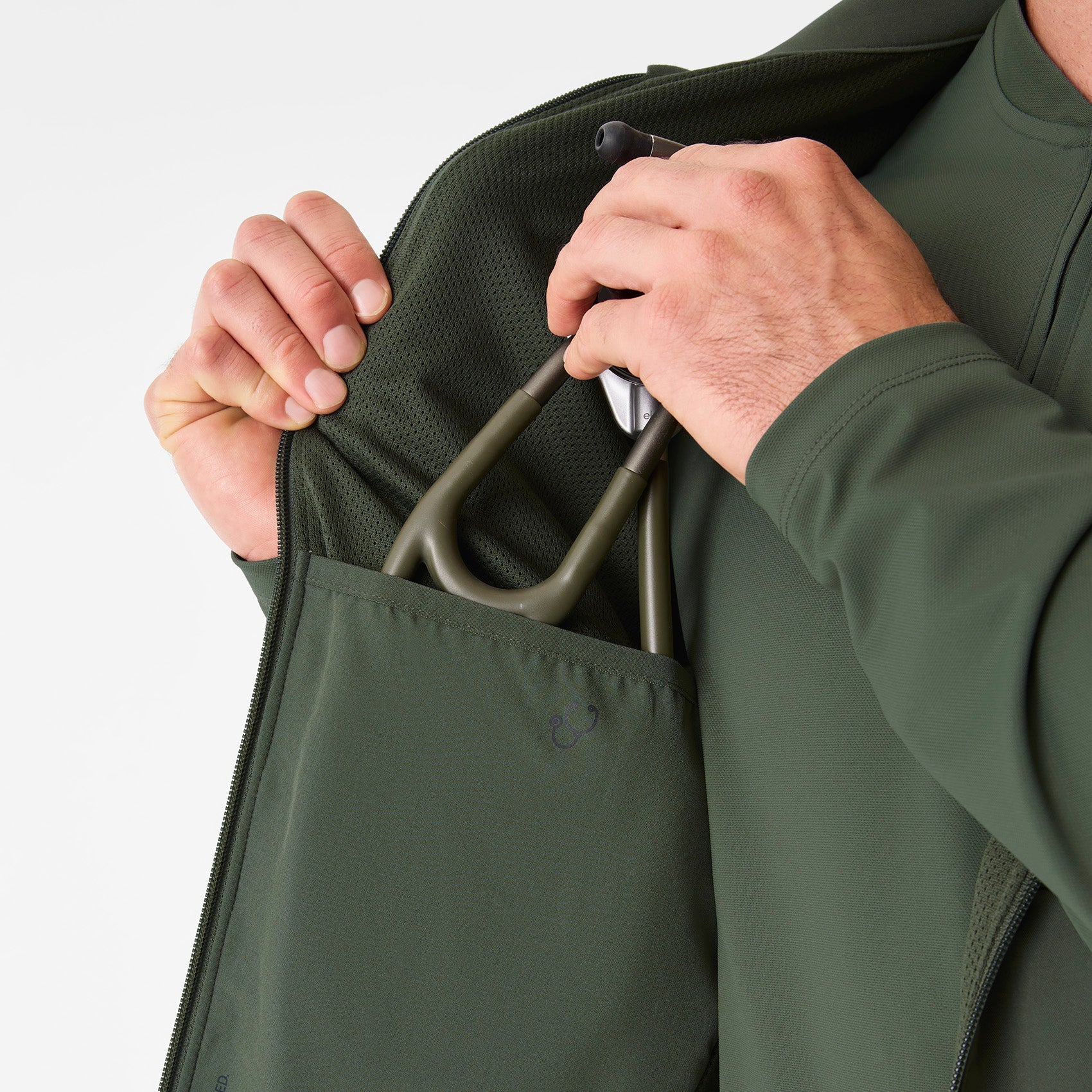 Cobaki Scrub Vest - Moss