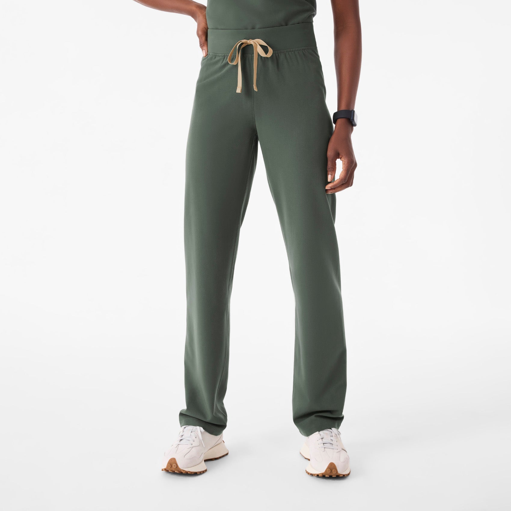 Livingston High-Rise Straight-Leg Scrub Pant™ - Moss