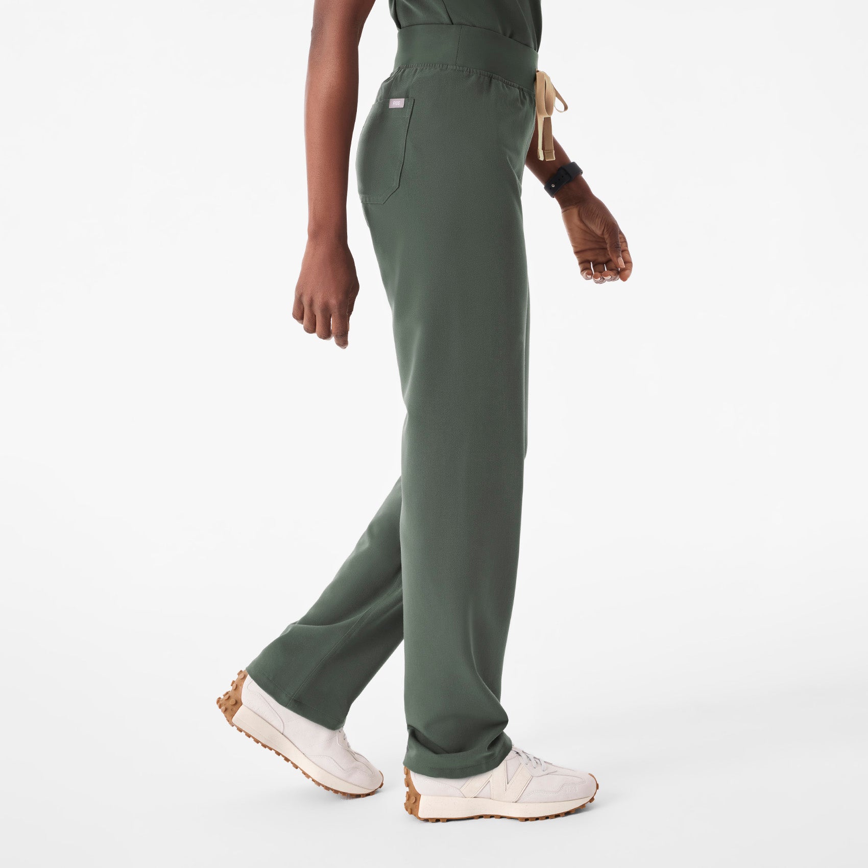 Livingston High-Rise Straight-Leg Scrub Pant™ - Moss