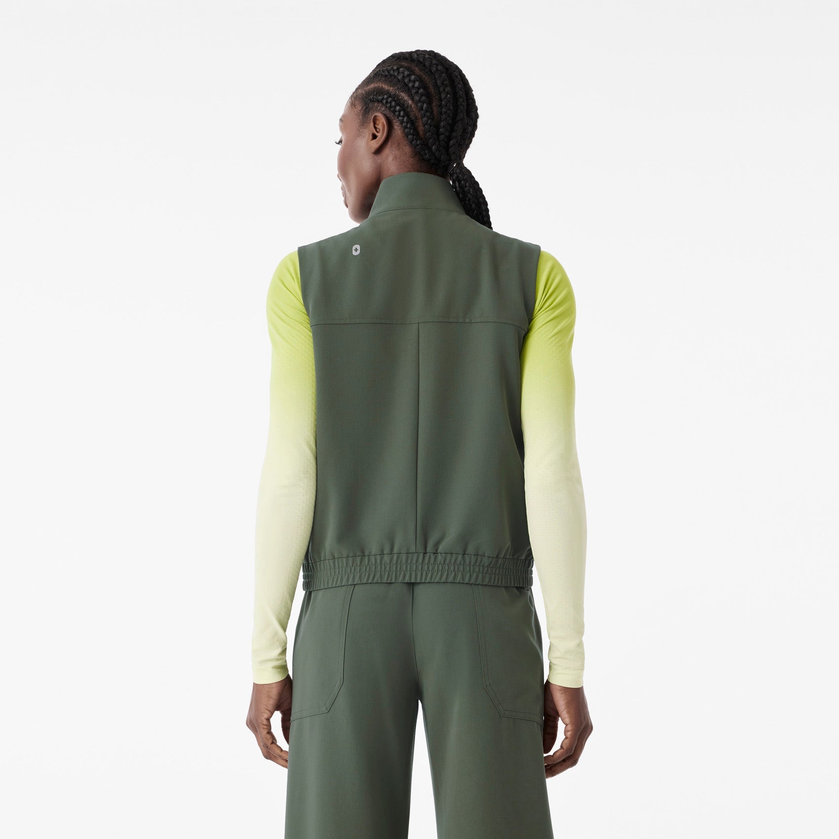  Sydney Scrub Vest - Moss