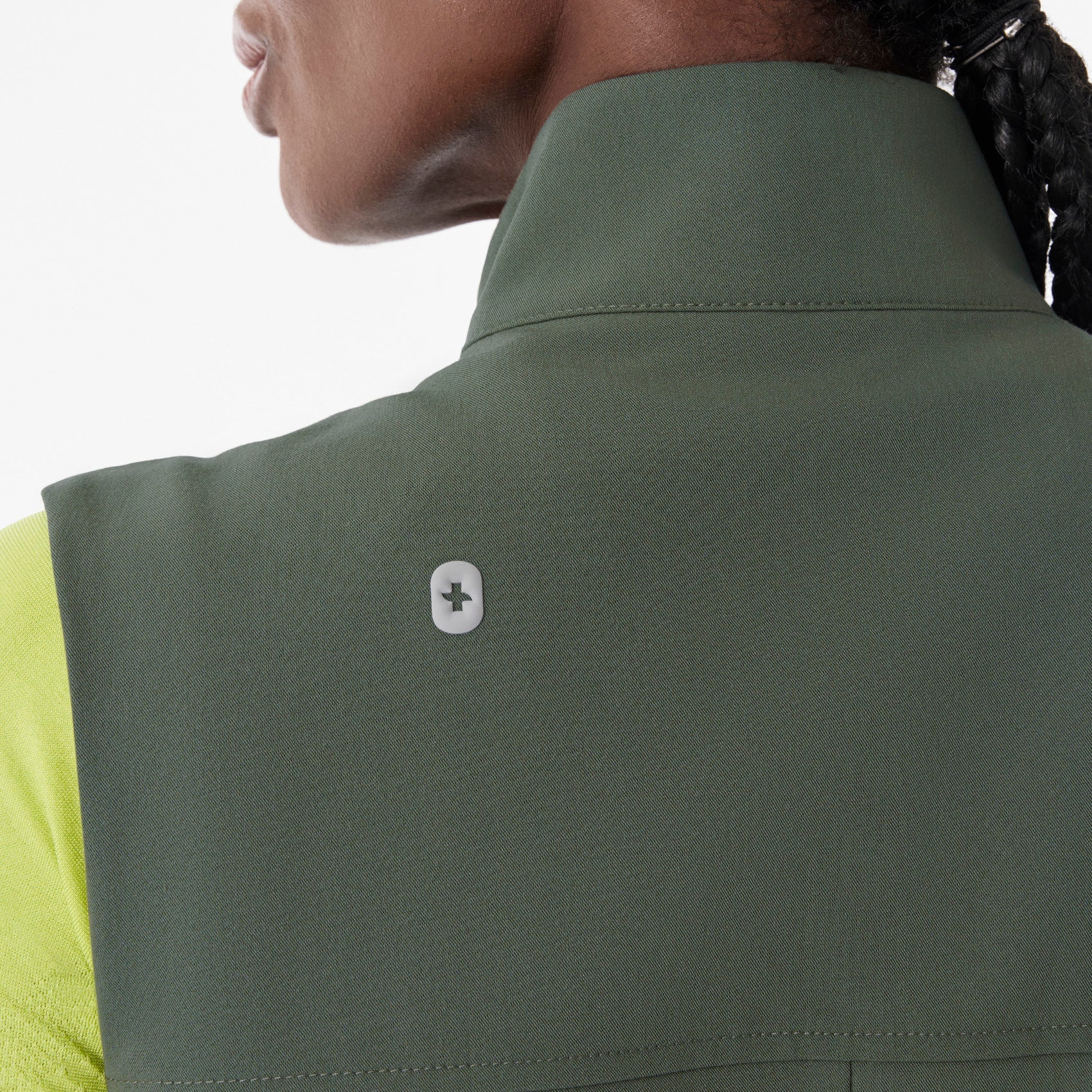  Sydney Scrub Vest - Moss
