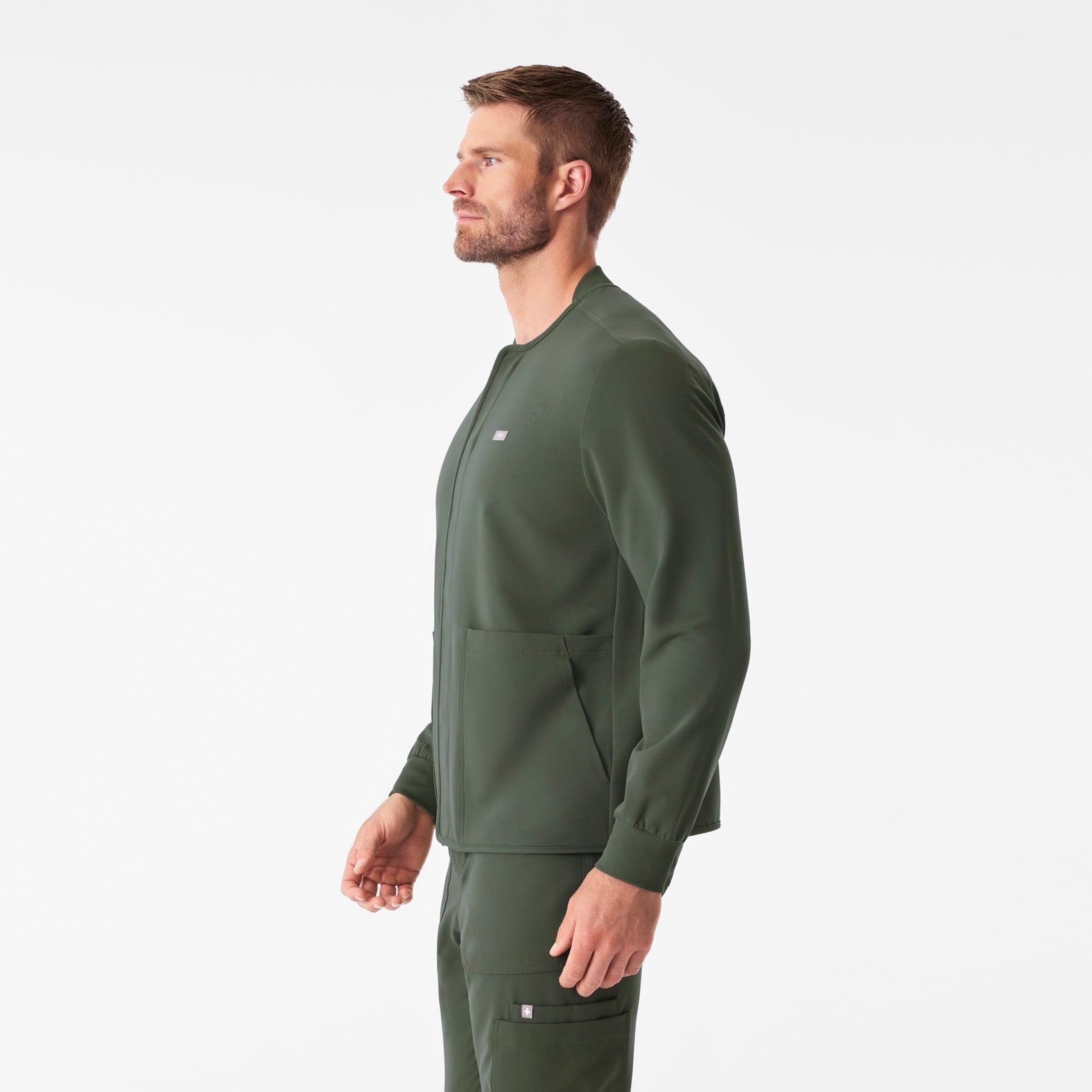 Troy Scrub Jacket - Moss