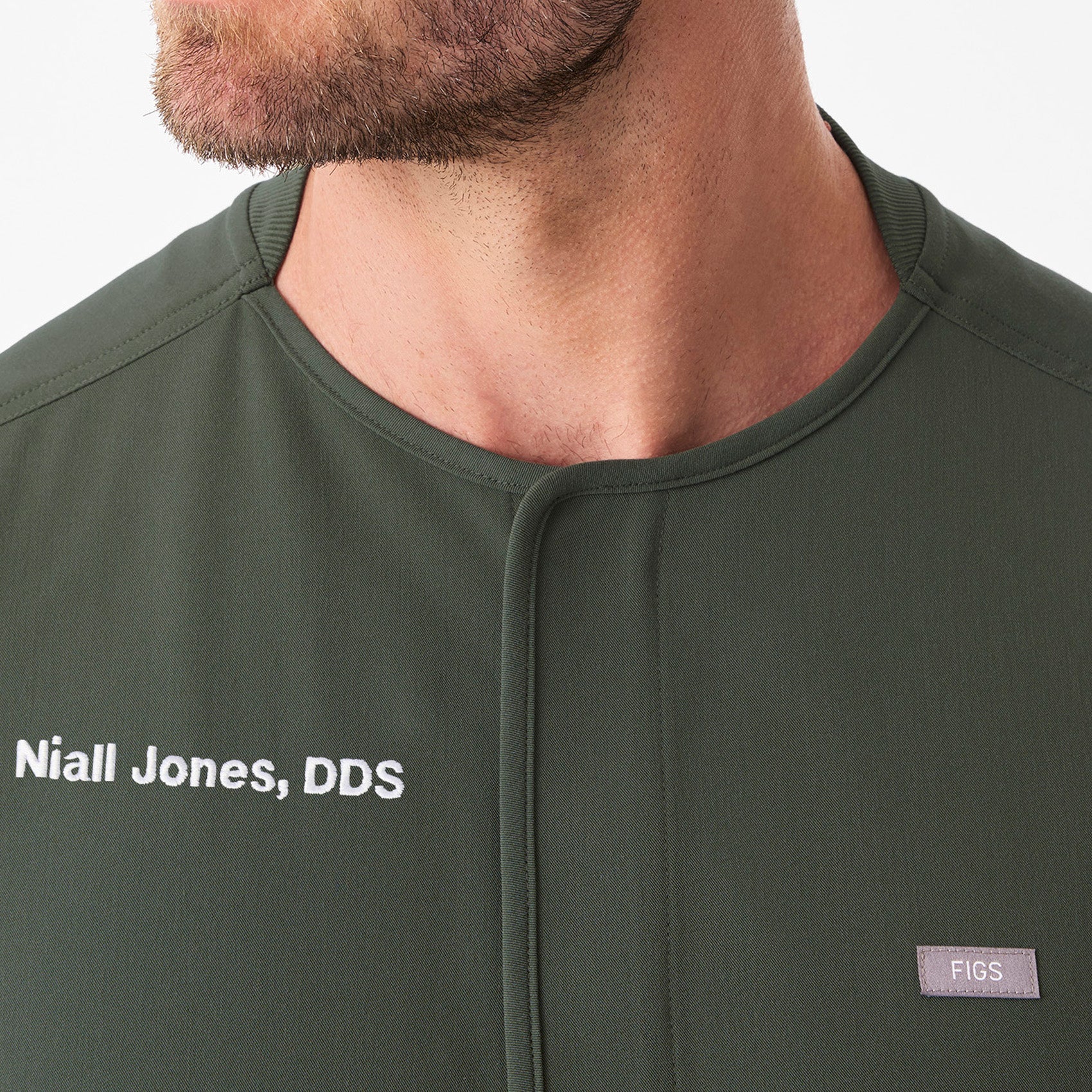 Troy Scrub Jacket - Moss