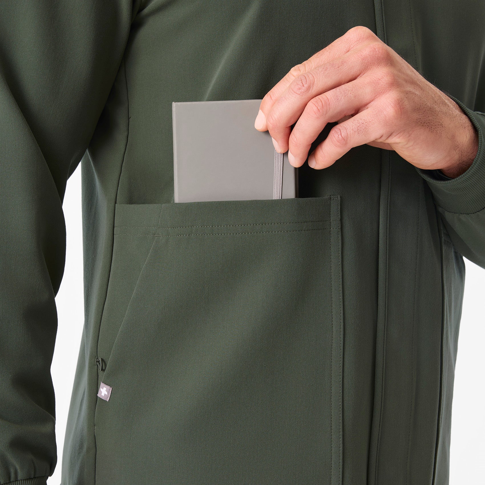 Troy Scrub Jacket - Moss