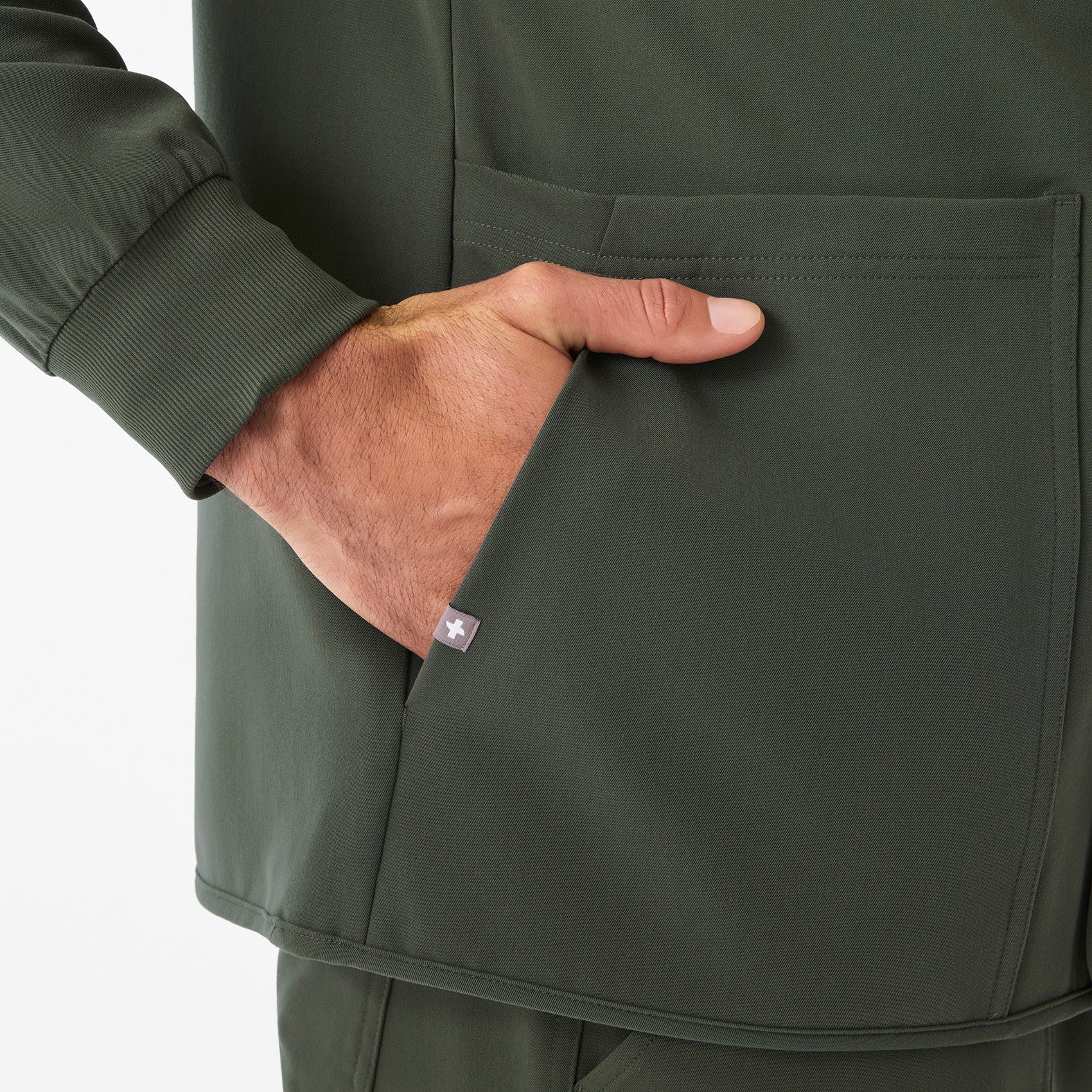 Troy Scrub Jacket - Moss