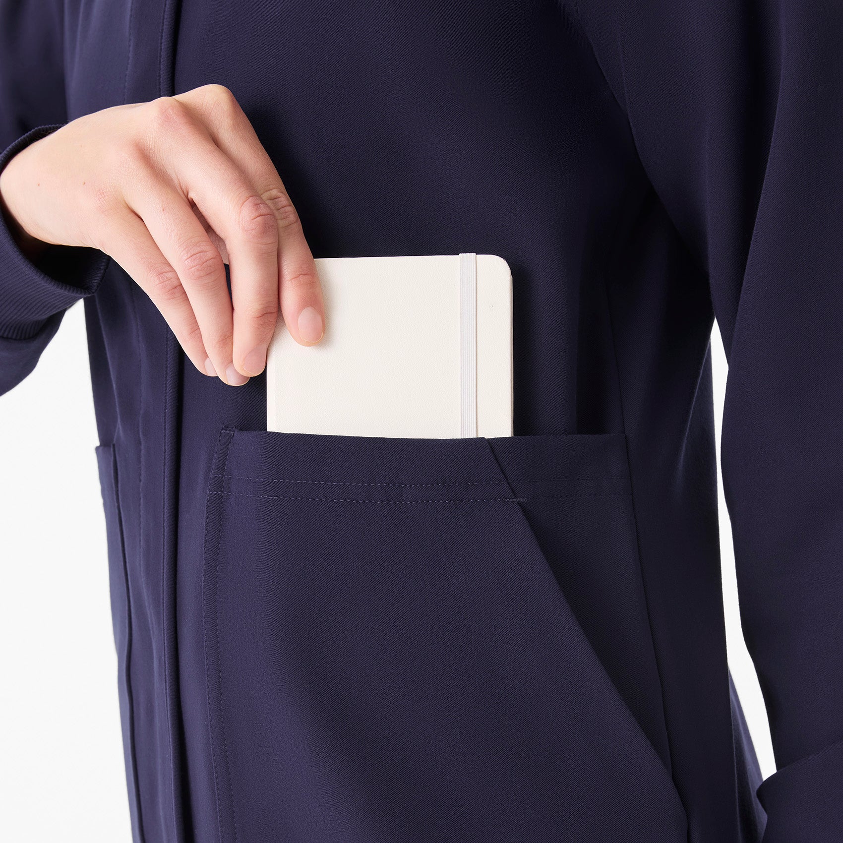 Claire Scrub Jacket - Navy