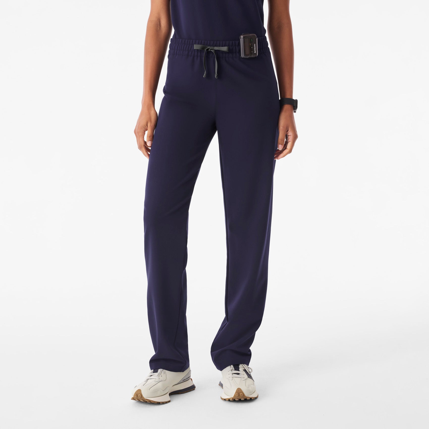 Livingston Ruched Straight-Leg Scrub Pant™  - Navy