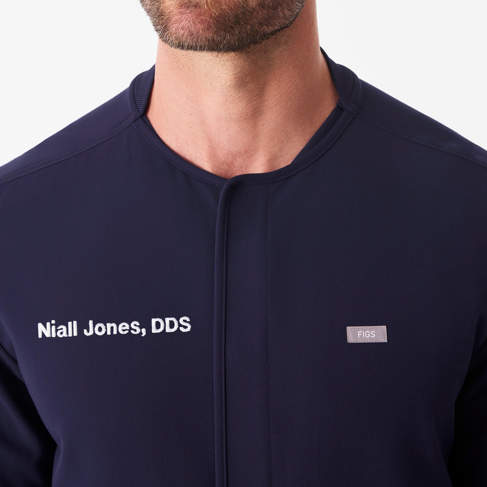 Troy Scrub Jacket - Navy
