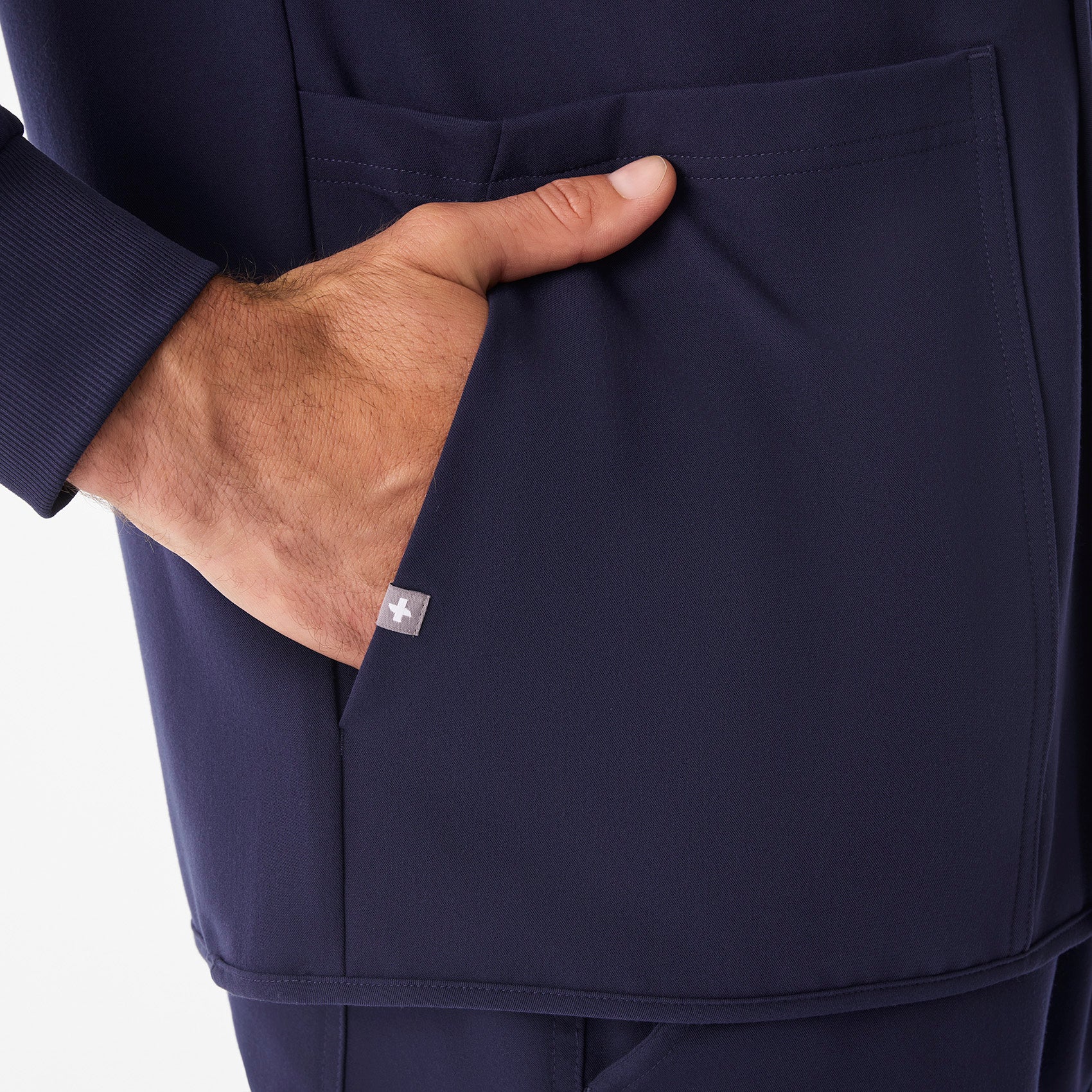 Troy Scrub Jacket - Navy
