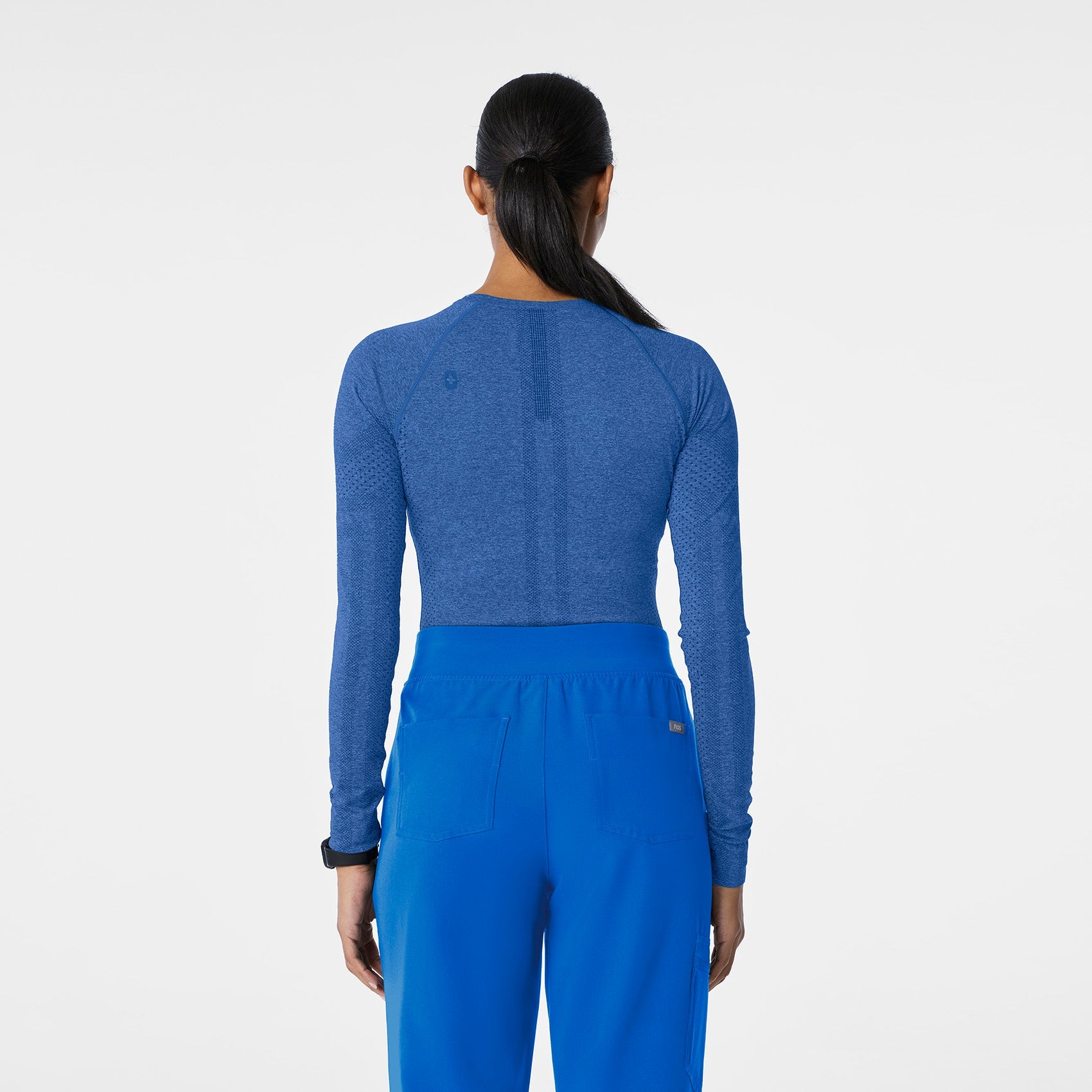 Salta Seamless Long-Sleeve Underscrub - Royal Blue
