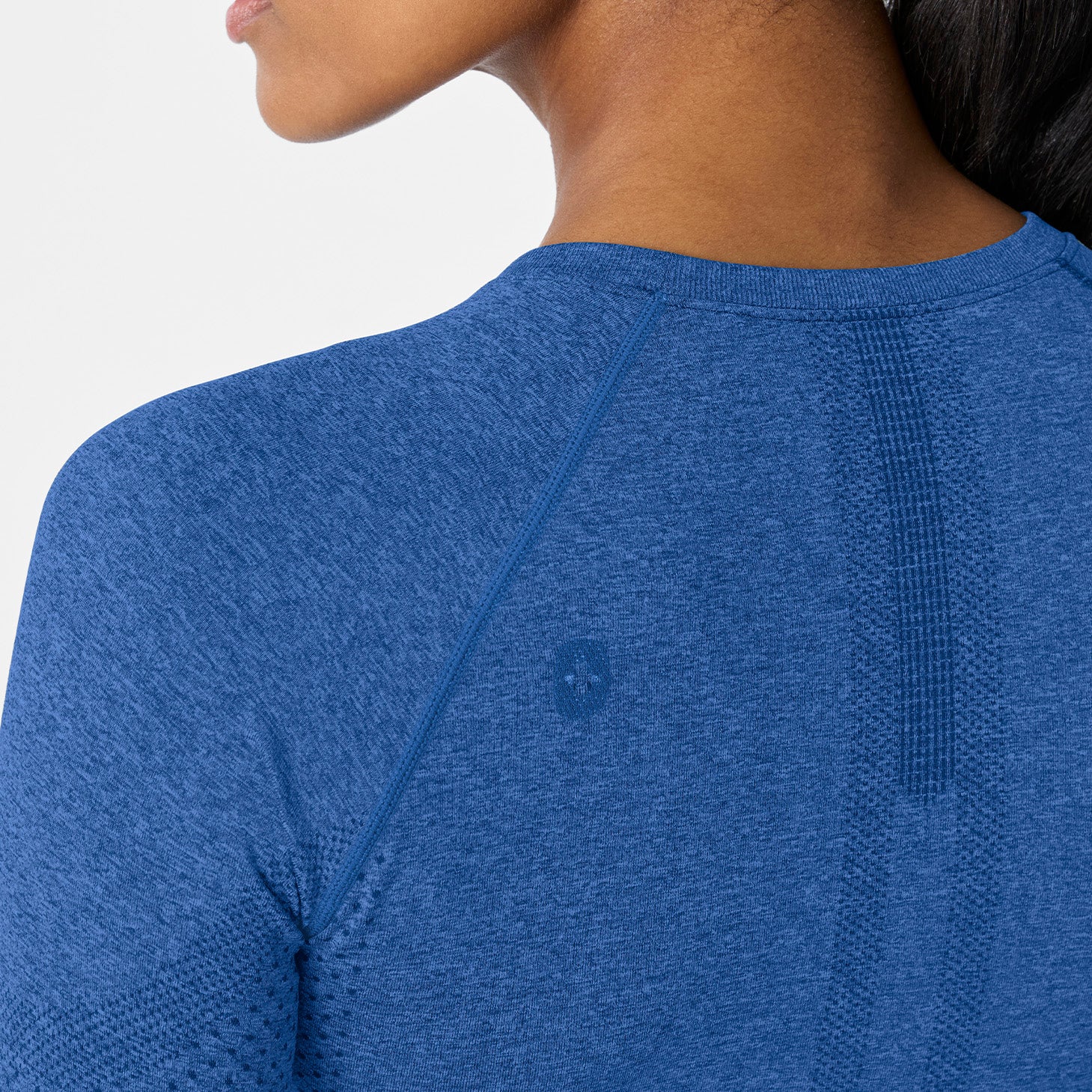 Salta Seamless Long-Sleeve Underscrub - Royal Blue