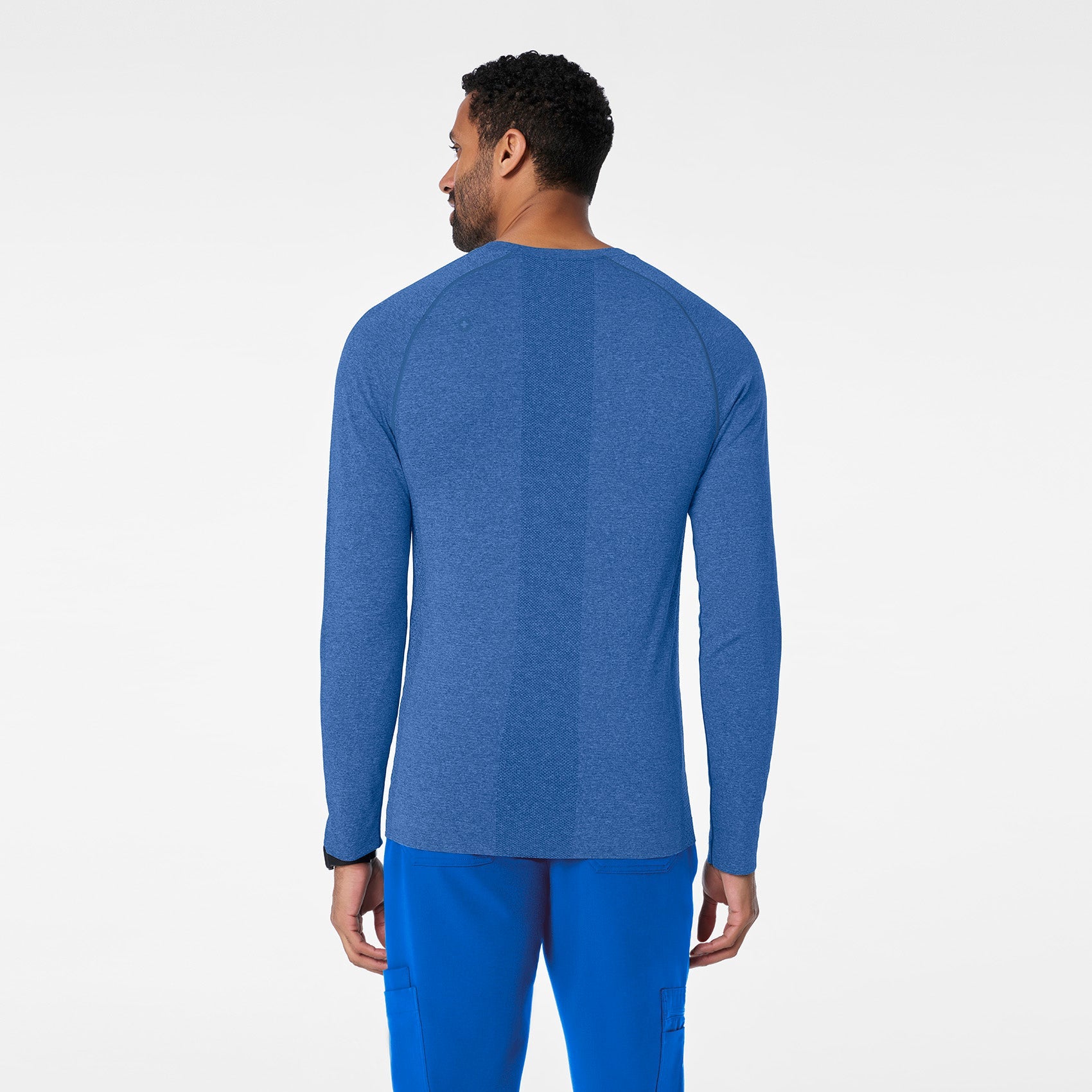 Makato Seamless Long-Sleeve Underscrub - Royal Blue