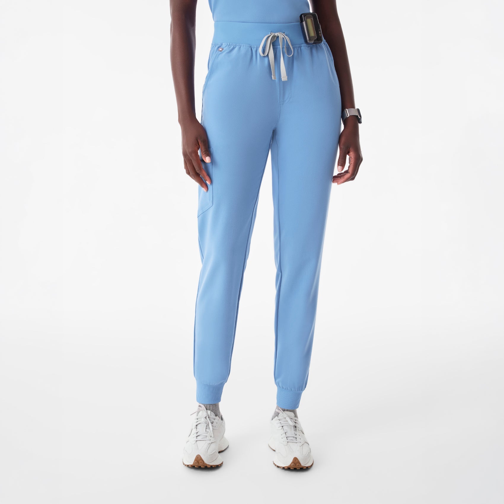 Zamora High-Rise Jogger Scrub Pant™ - Ceil Blue