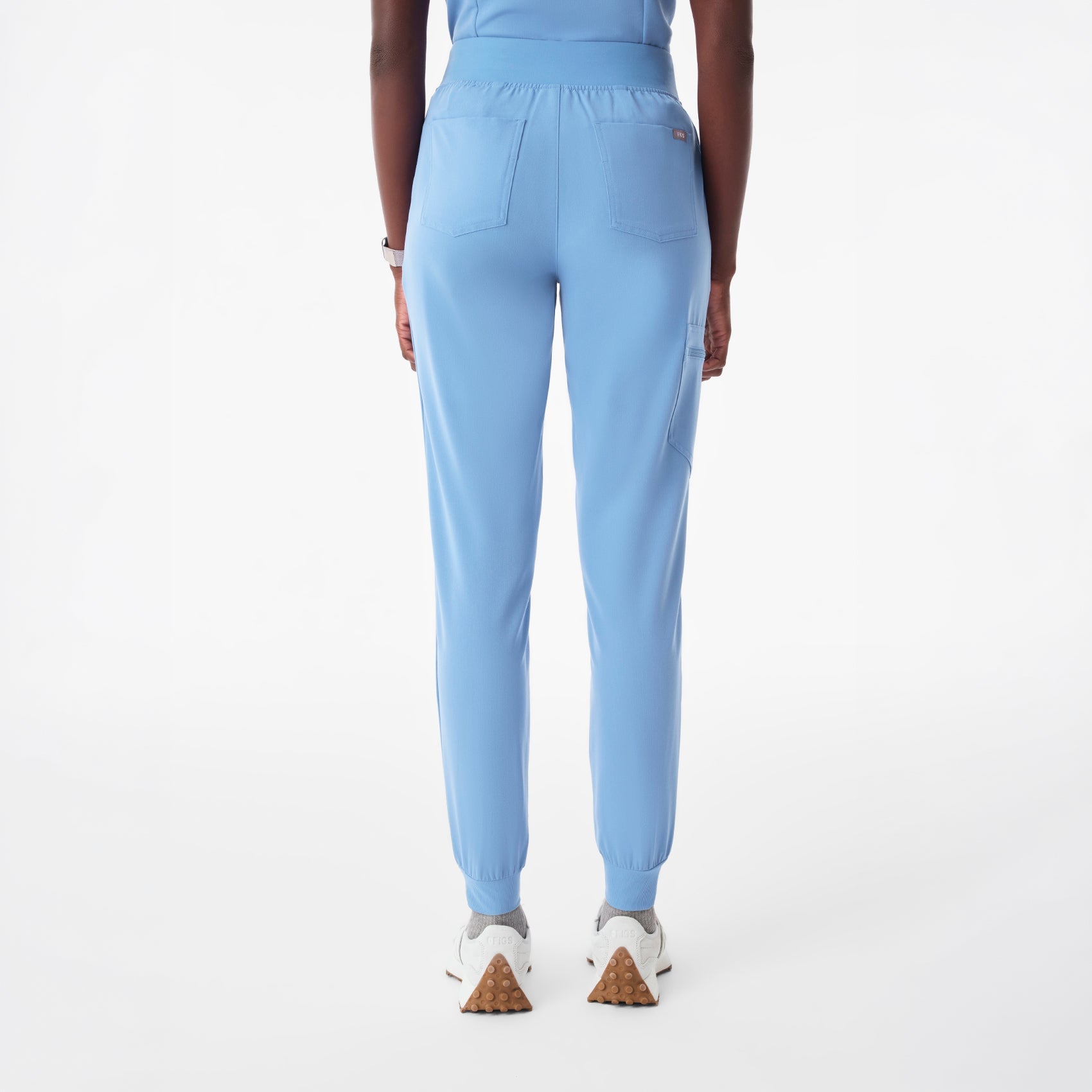 Zamora High-Rise Jogger Scrub Pant™ - Ceil Blue