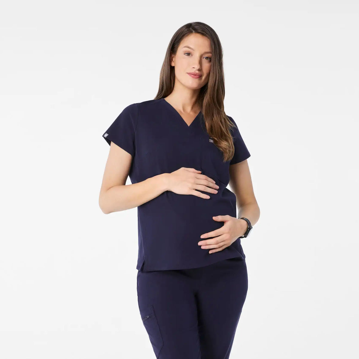 Catarina Maternity Scrub Top