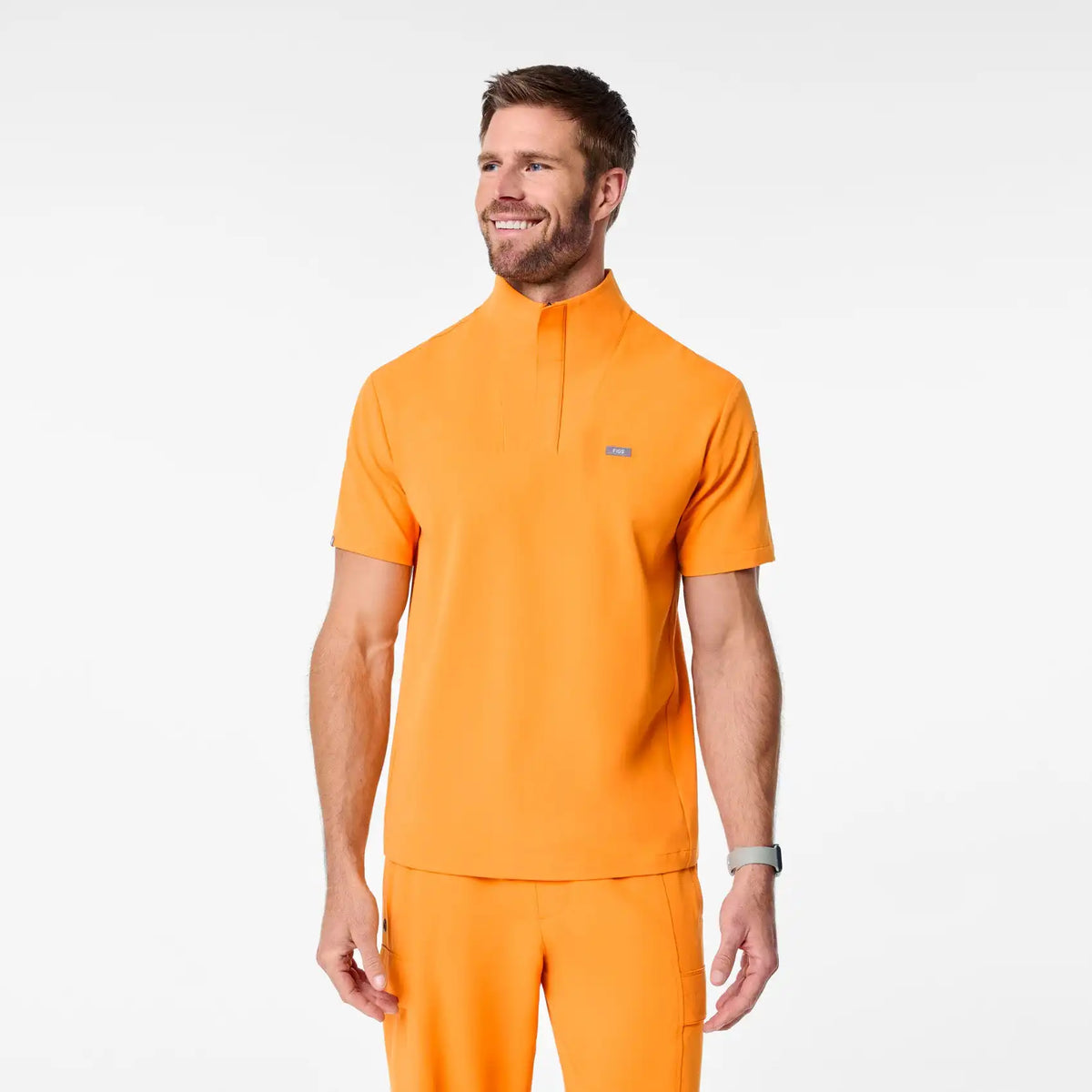 Walden Mock-Neck Scrub Top