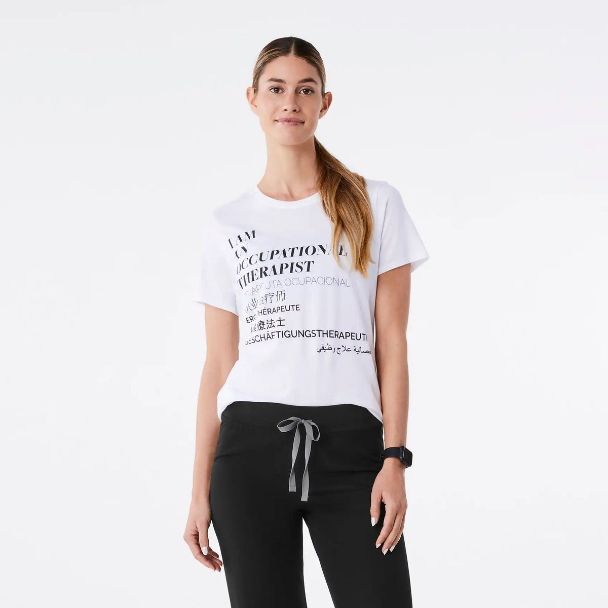 Occupational Therapist Short-Sleeved Underscrub