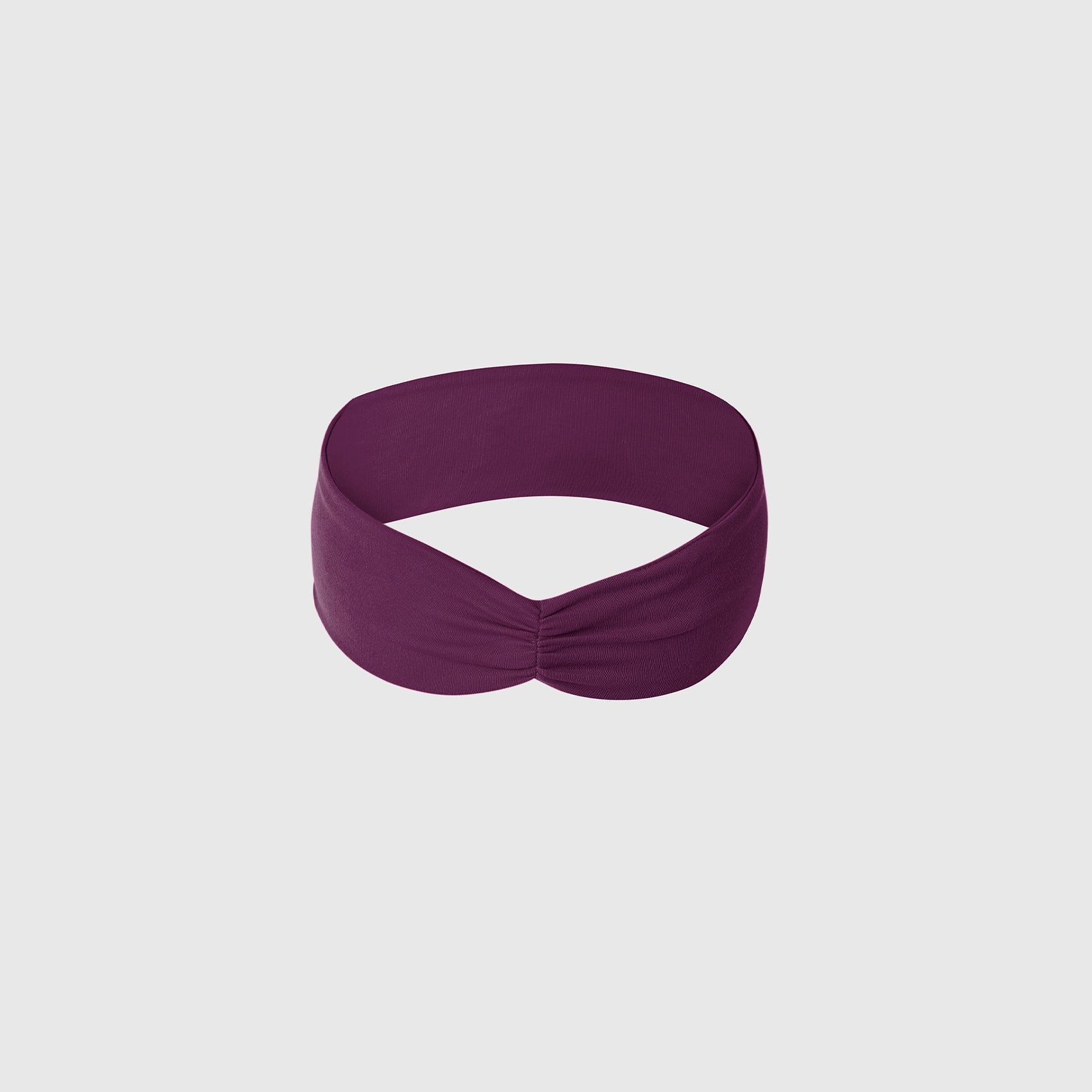 FIGS Cinched Headband - Deep Purple